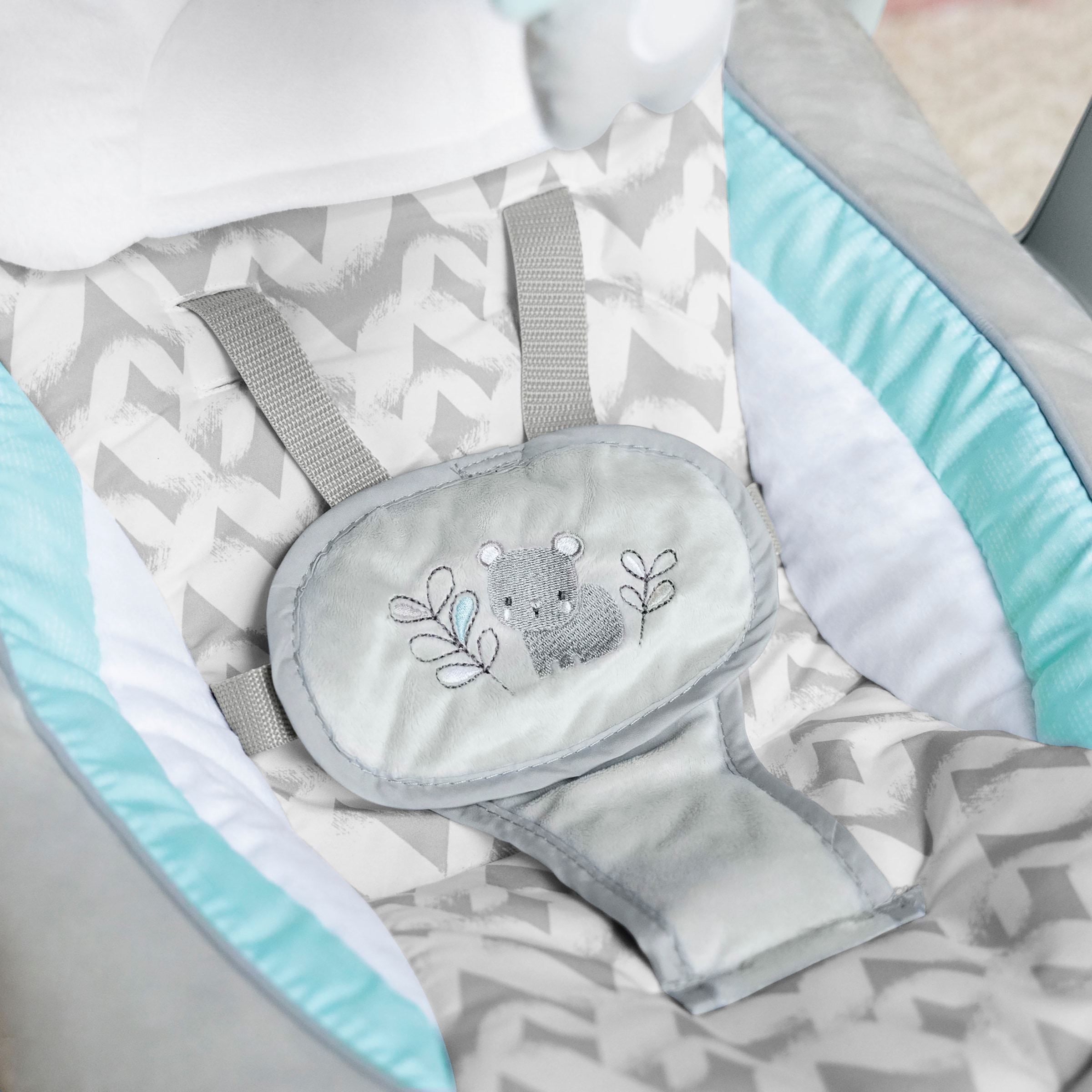 ingenuity Babyschaukel »ConvertMe Swing-2-Seat Portable Swing - Raylan« mit automatischer Schaukelfunktion und Sound-Effekt