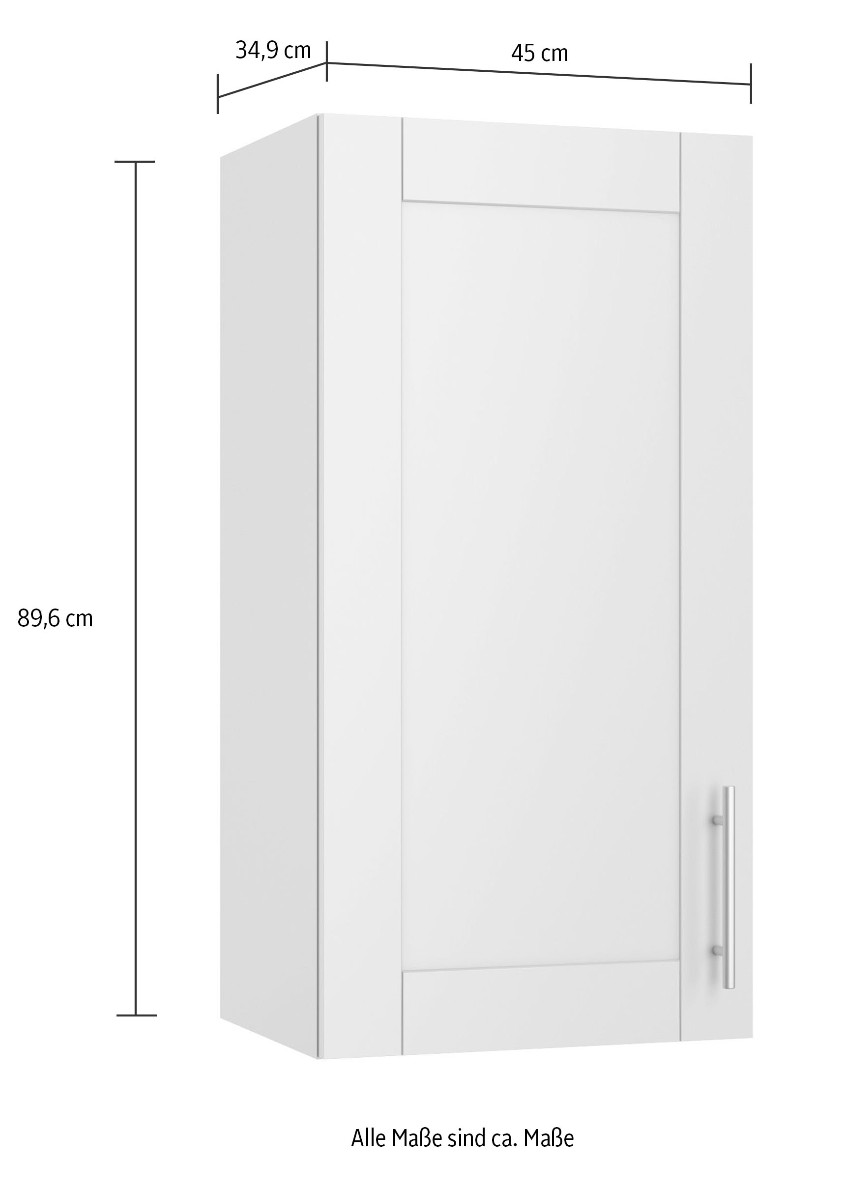 KOCHSTATION Hängeschrank »KS-Ahus«, Breite 45 cm