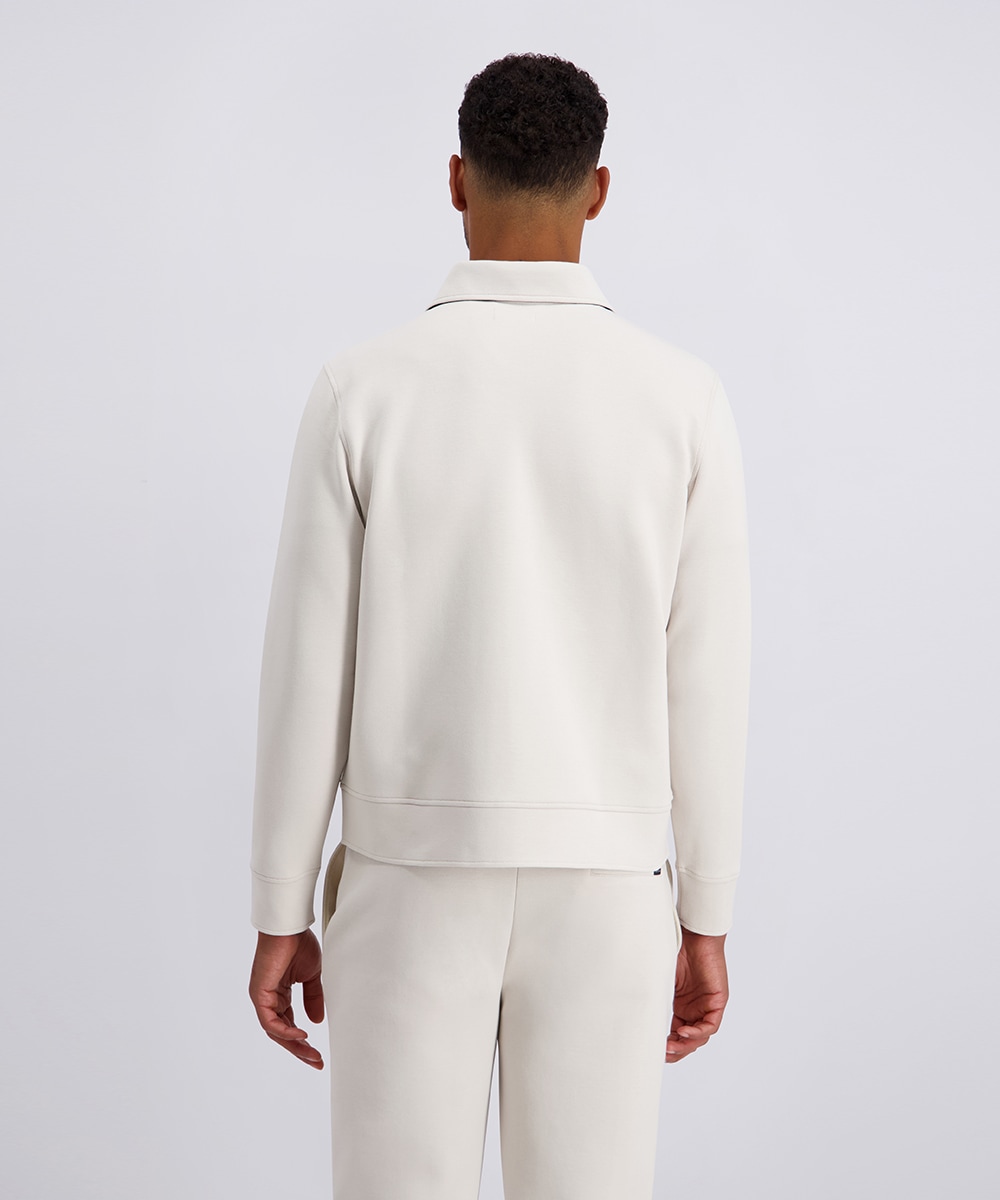 Pierre Cardin Kurzjacke Elastische Sweatware mit hohem Baumwollanteil