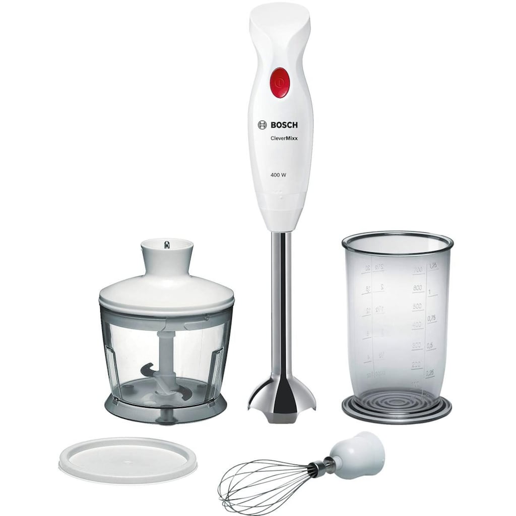 BOSCH Stabmixer »CleverMixx MSM24500«, 400 W, mit Zubehör