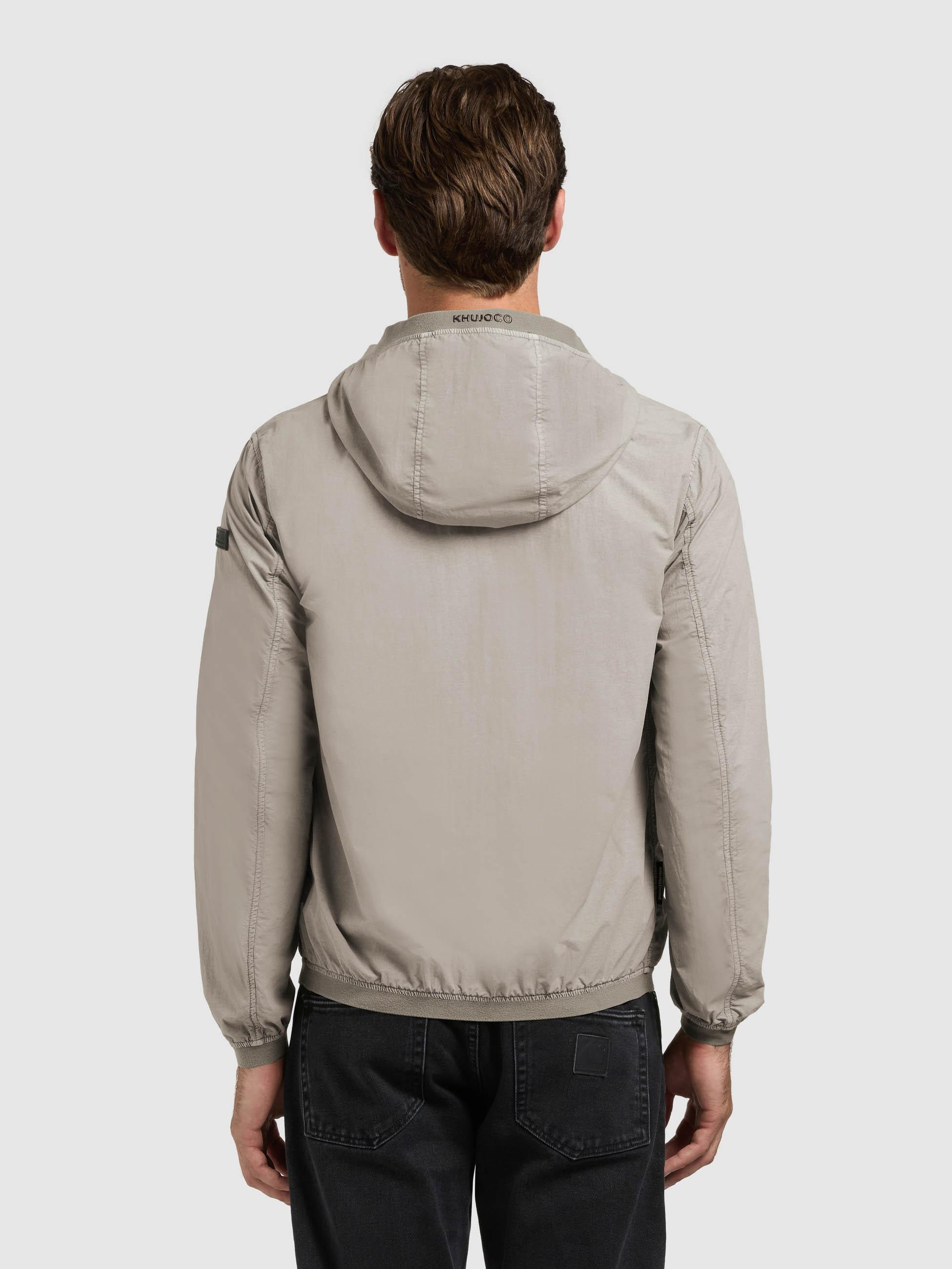 khujo Funktionsjacke »Übergangsjacke Derf« mit Kapuze leichte Übergangsjacke mit Kapuze