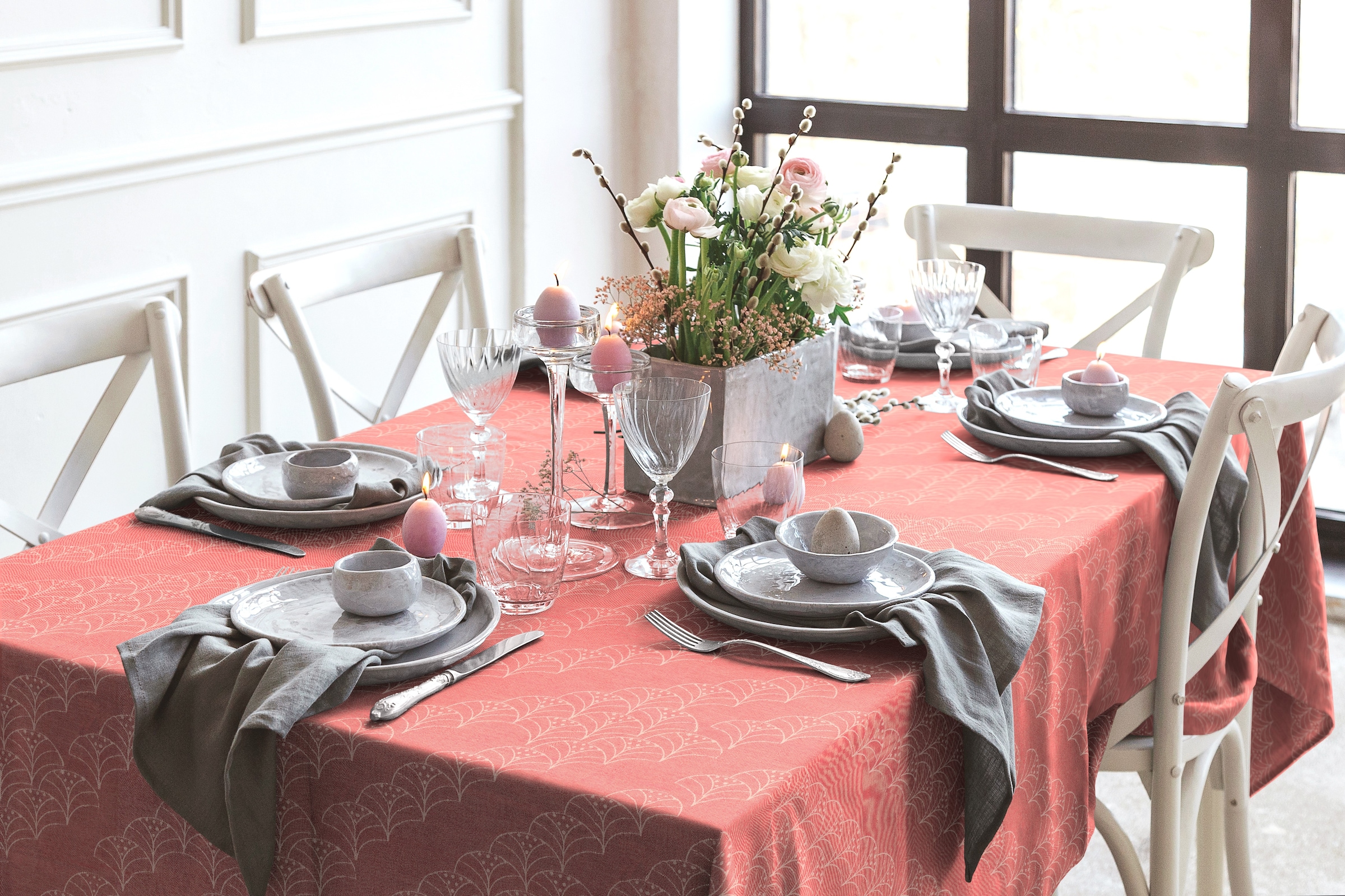 Adam Tischdecke »Argentinian Criolla Light« aus 100% Bio-Baumwolle