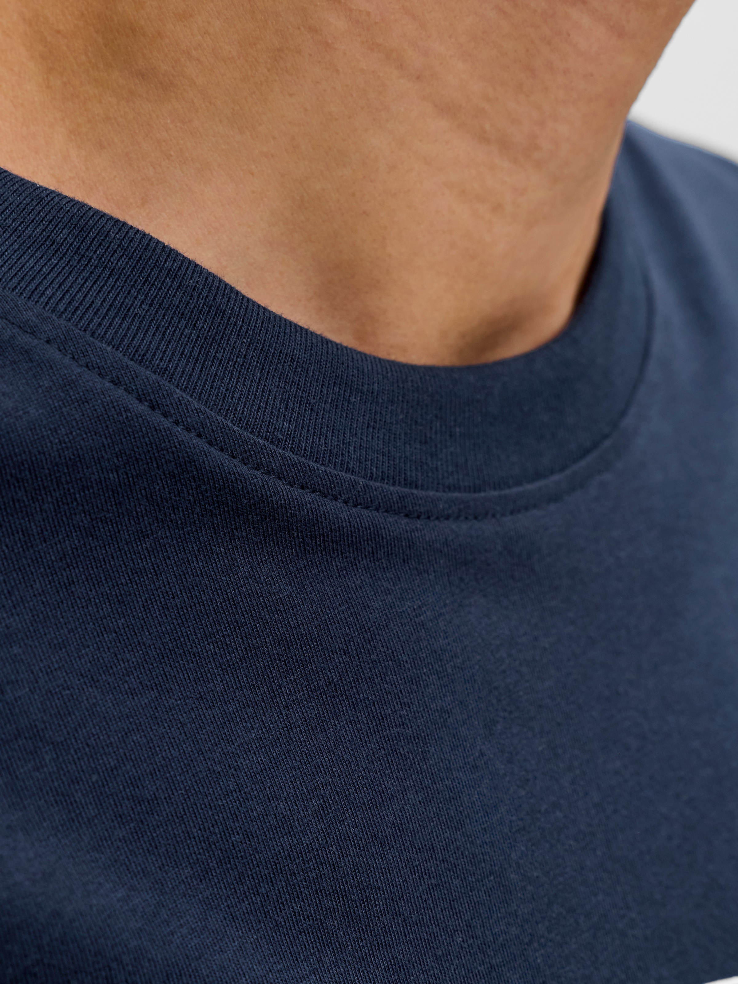 Jack & Jones PlusSize Rundhalsshirt »JJHONOLULU SHAPE TEE SS CREW NECK PLS«