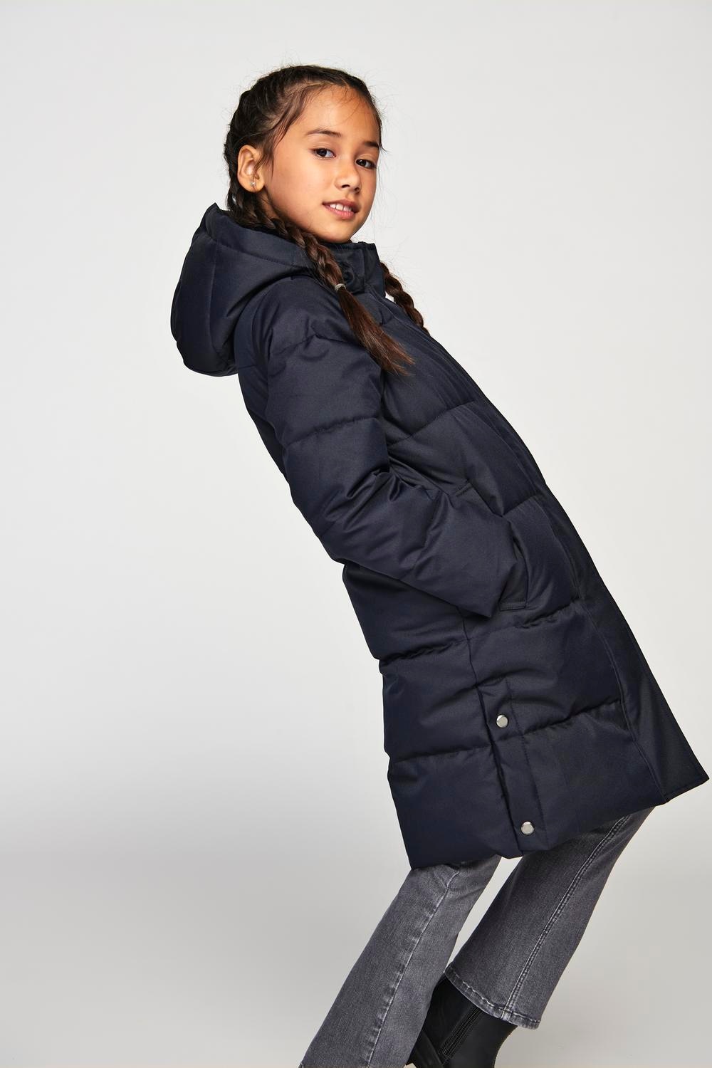 Steppmantel »KOGIRENE PUFFER COAT OTW NOOS«, mit seitlichen Druckknöpfen