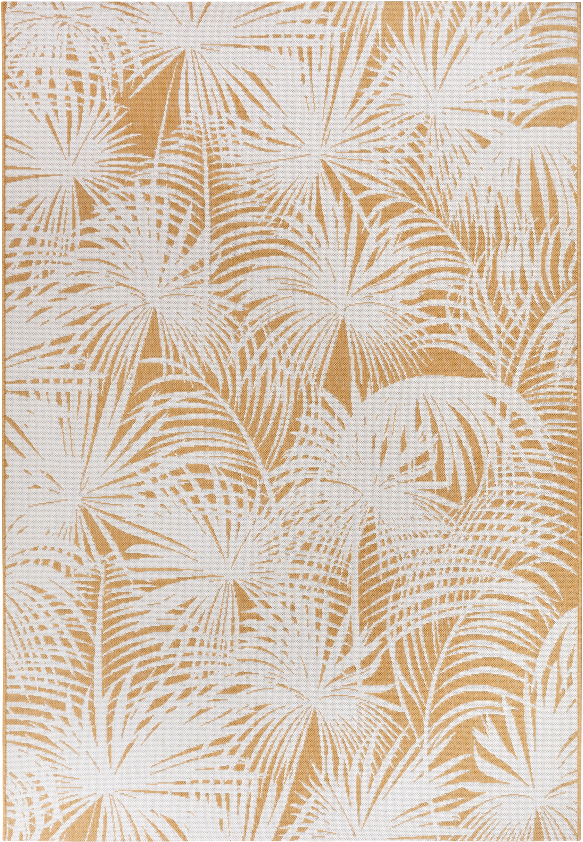 NORTHRUGS Outdoorteppich »Lagosi«, rechteckig, 3 mm Höhe, In-& Outdoor, Teppich, Wetterfest, Balkon, Garten, Wohnzimmer, Palmen
