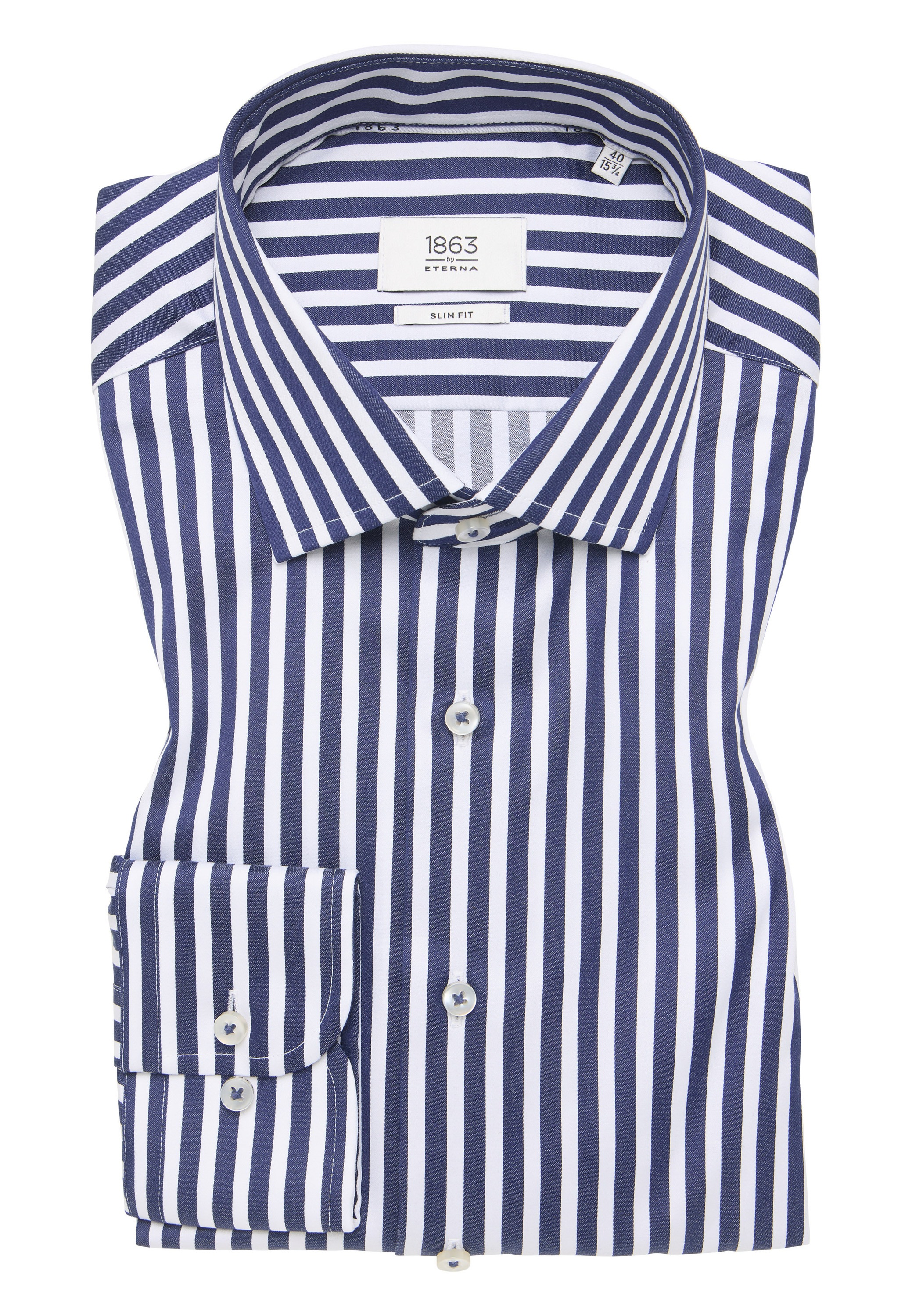 Eterna Langarmhemd »SLIM FIT« NON IRON (bügelfrei)