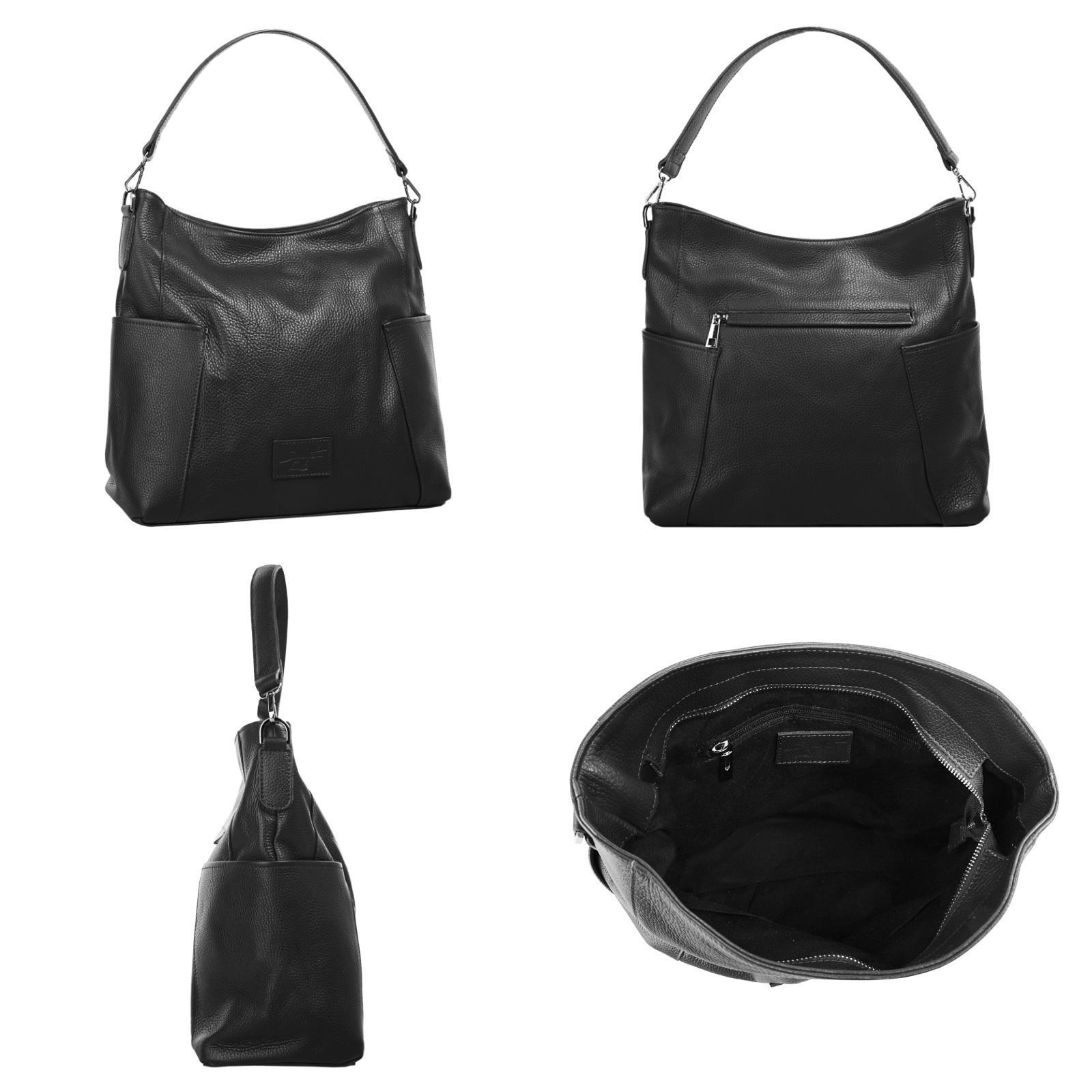 Samantha Look Shopper, echt Leder, Made in Italy