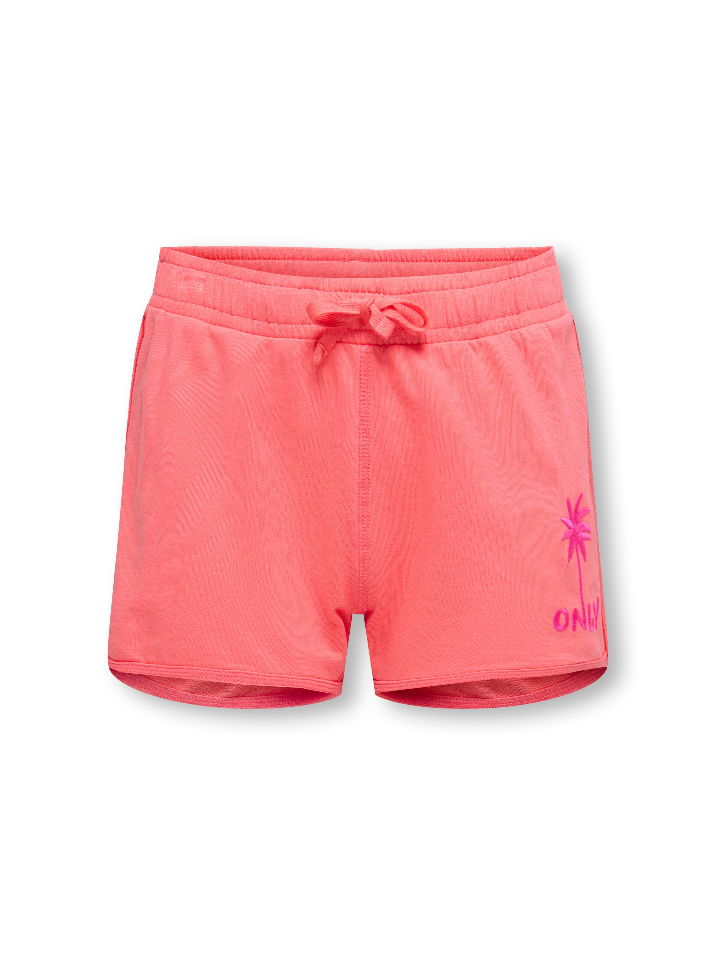 KIDS ONLY Sweatshorts »KOGAMANDA LIFE STRING SHORTS UB FR SWT«  mit kleinem Motiv am linken Bein