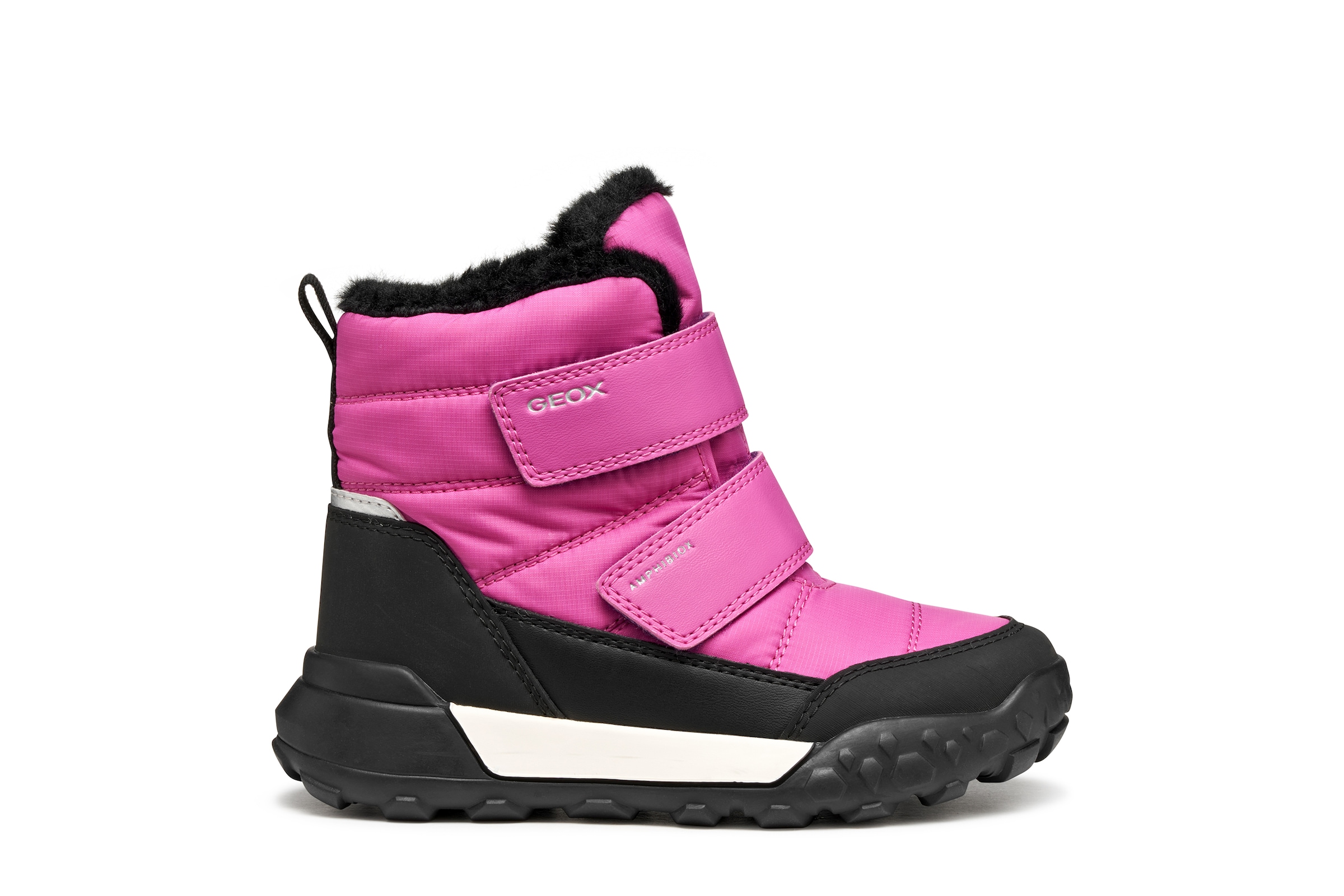 Geox Winterboots »J TREKKYUP GIRL B AB«  Klettstiefel mit Warmfutter, Größenschablone zum Download