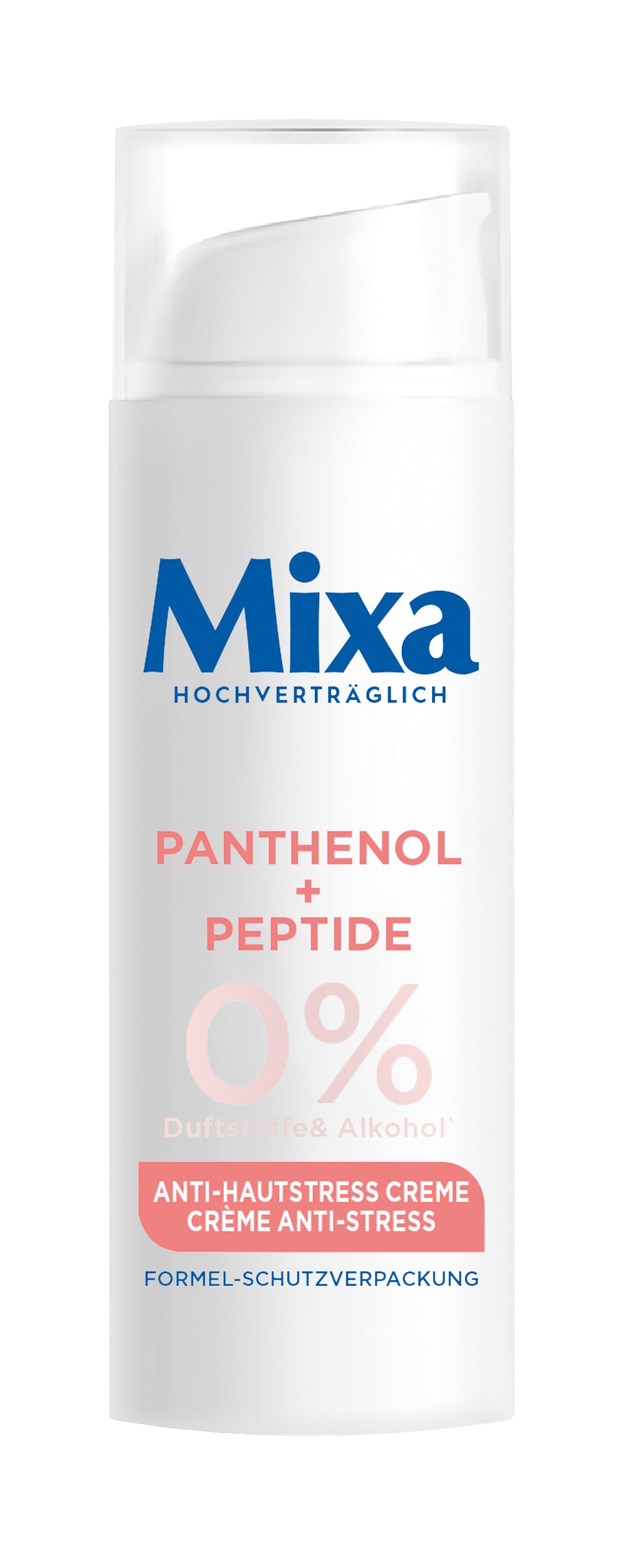 Mixa Gesichtsemulsion »MIXA ANTI-HAUTSTRESS CREME« bis zu 48H Feuchtigkeit, stärkt die Hautbarriere