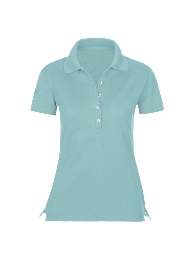 Trigema Poloshirt »TRIGEMA Poloshirt mit Kristallsteinen«, (1 tlg.)