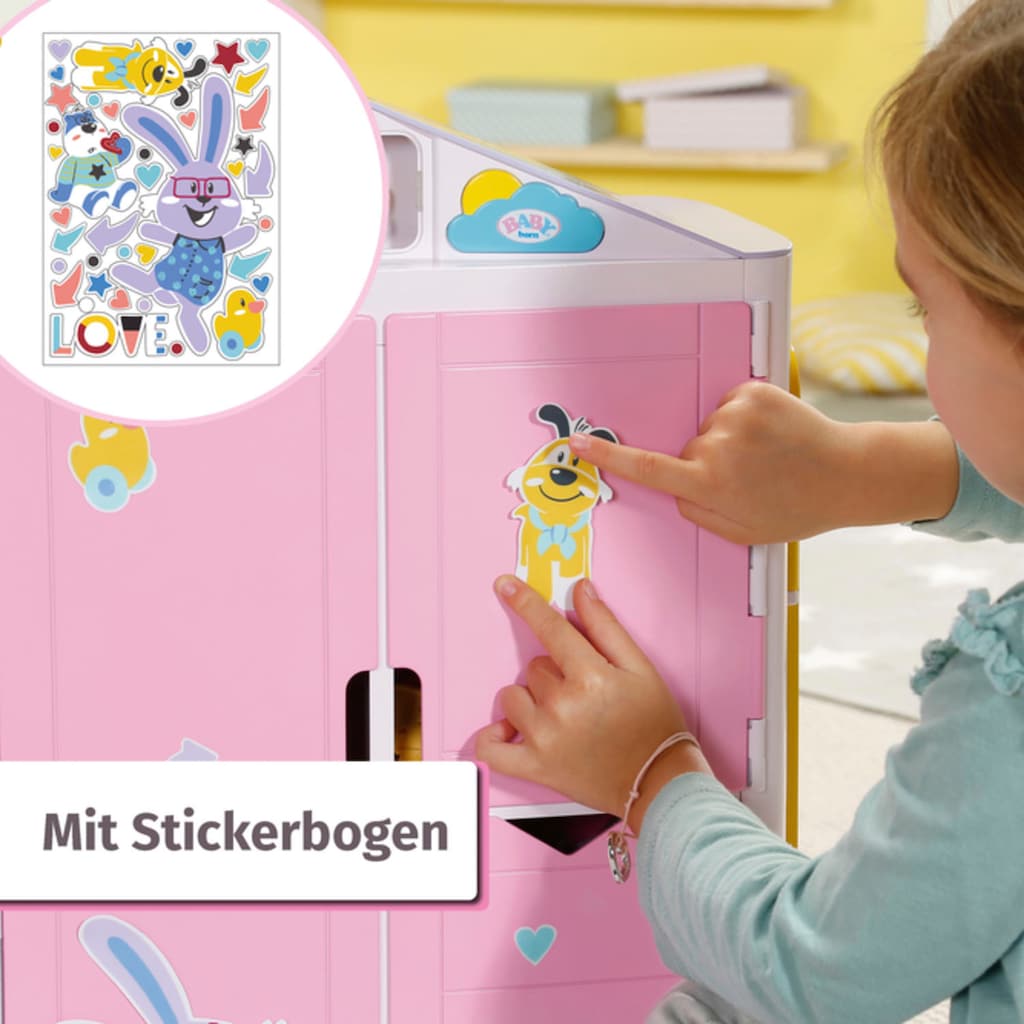 Baby Born Puppenkleiderschrank »mit Wetterente«, mit Soundeffekt