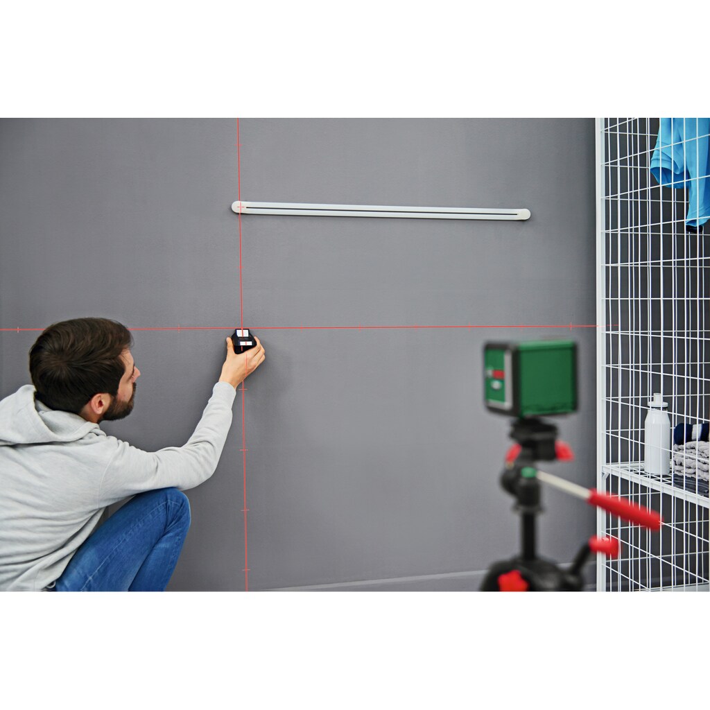 Bosch Home & Garden Kreuzlinienlaser »Quigo Plus«, (Set)