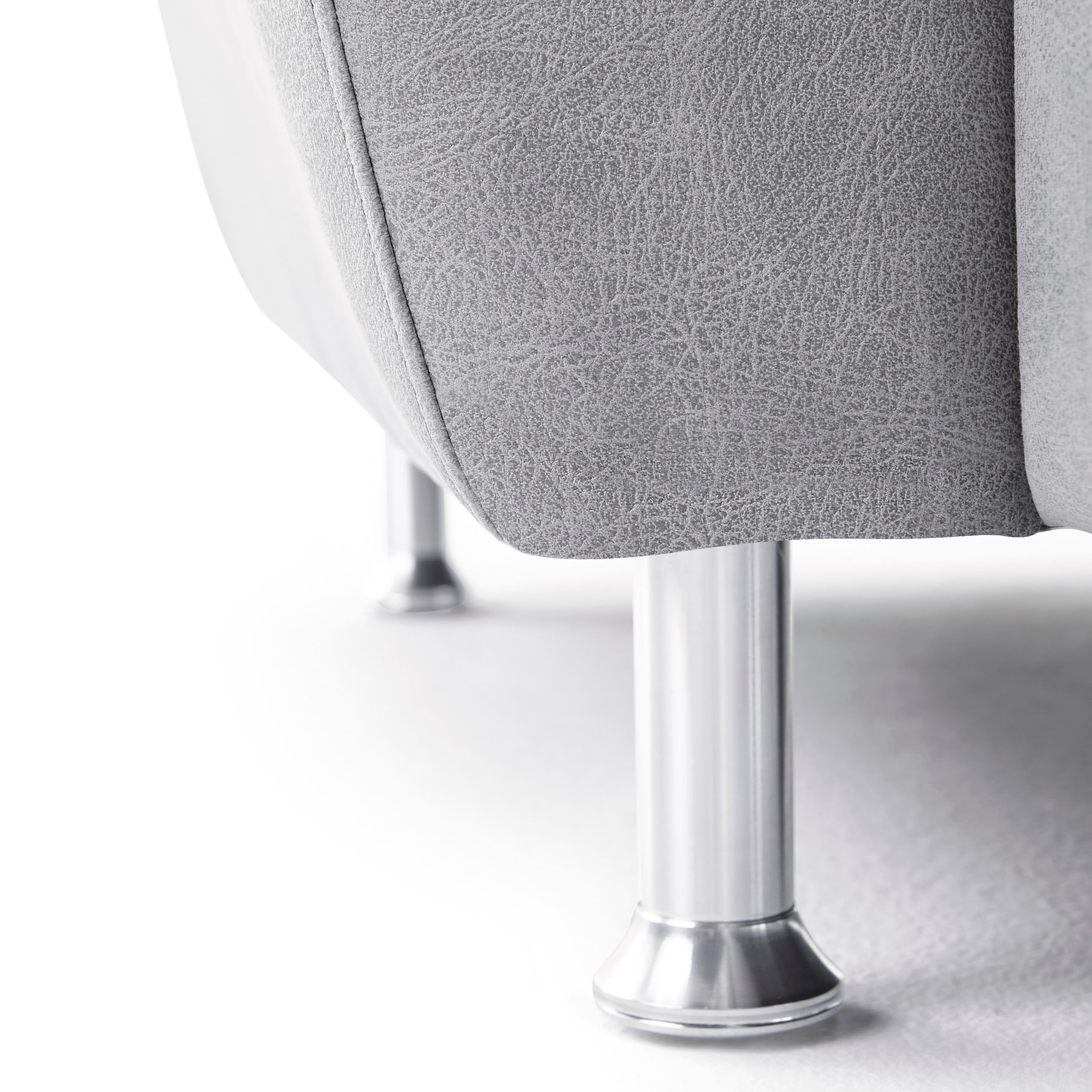 CALIZZA INTERIORS Ecksofa »Onyx L-Form«, Ottomane links oder rechts, wahlweise mit Bettfunktion, Breite 257 cm