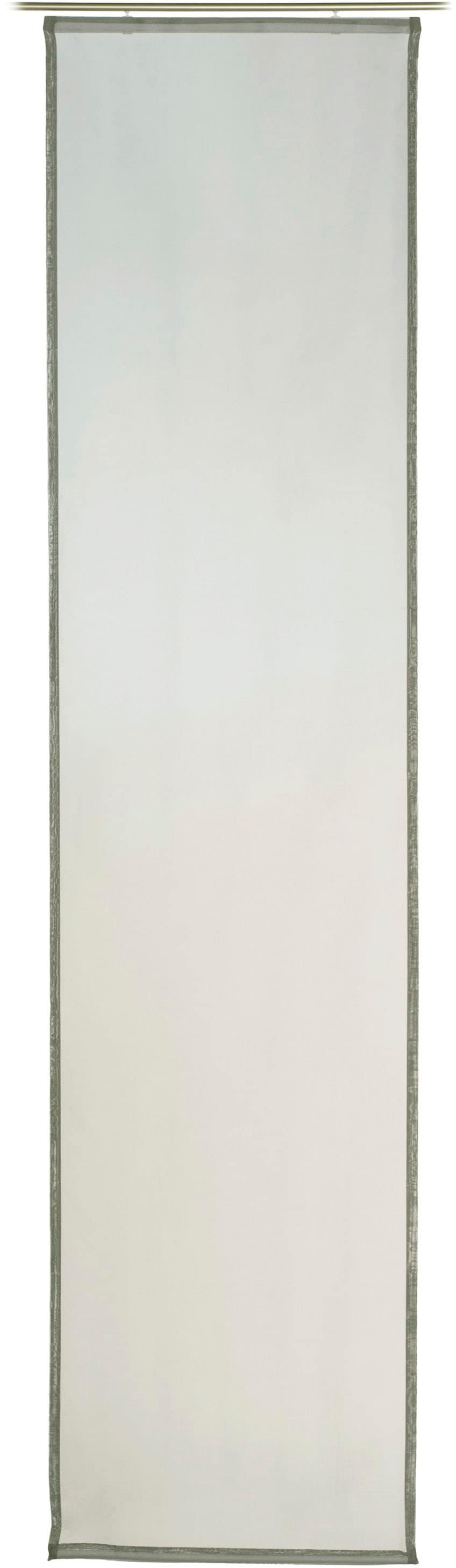 Gözze Schiebegardine »Sambia Schiebevorhang«, (1 St.), HxB: 245x60, Voilé Uni, inklusive Montagezubehör