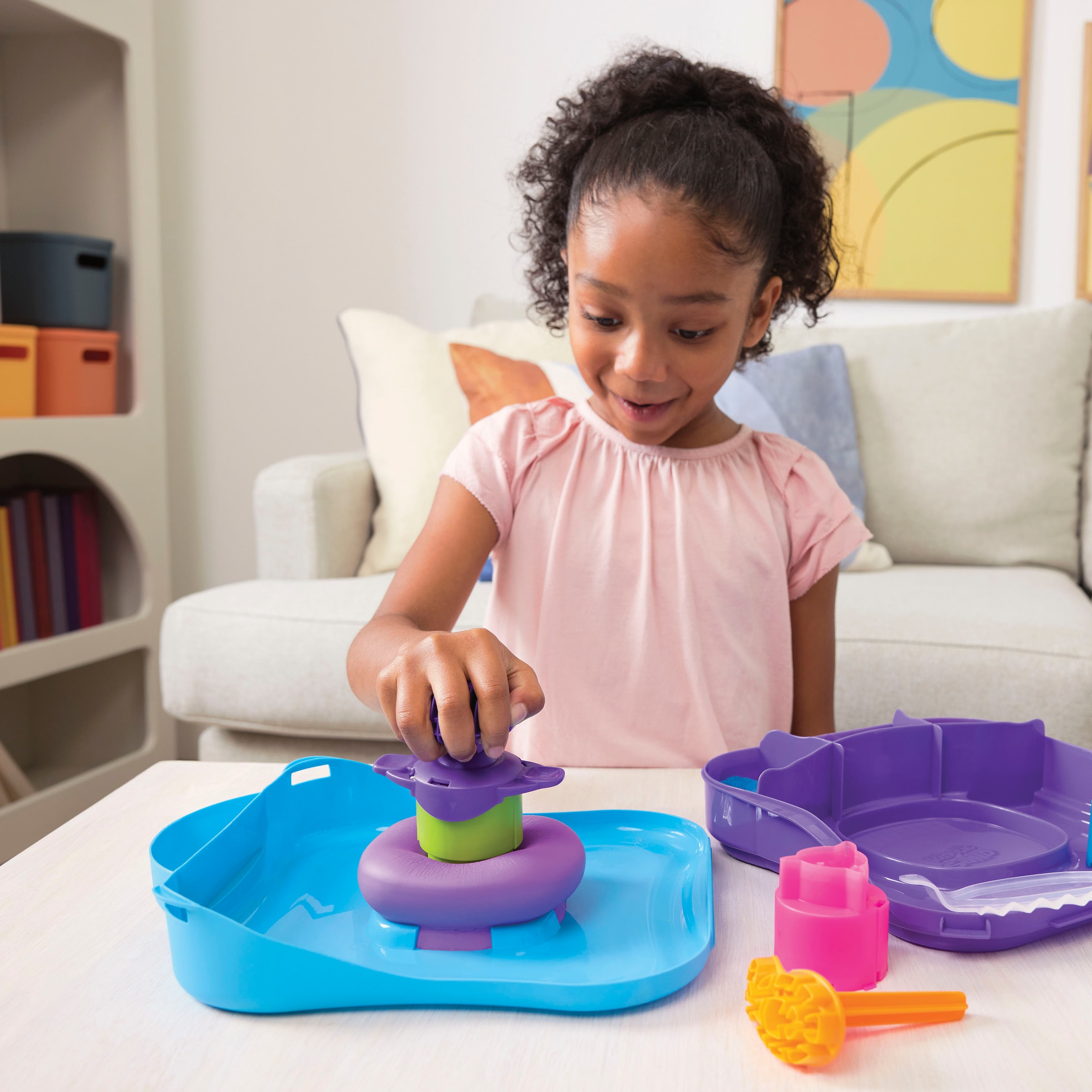 Spin Master Kreativset »Kinetic Sand - Squishmotion Set 453 g«