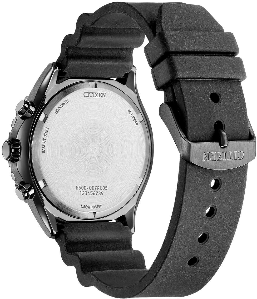 Citizen Chronograph, Armbanduhr, Herrenuhr, Solar, Stoppfunktion, Edelstahlarmband