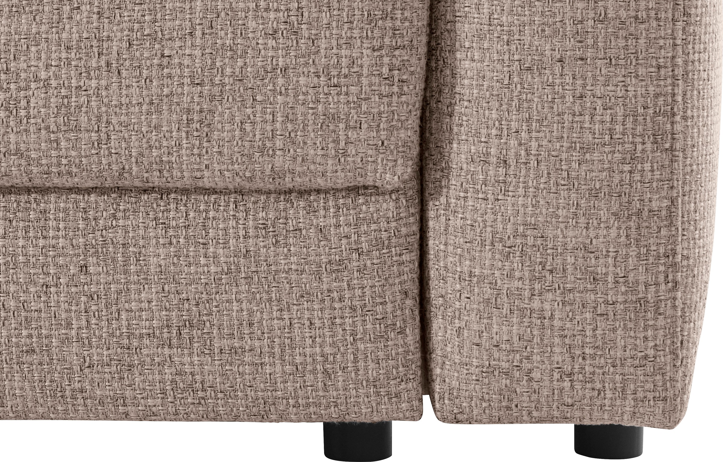 Places of Style Ecksofa »Bloomfield, bequem und elegant, L-Form«, wahlweise mit Bettfunktion und Bettkasten
