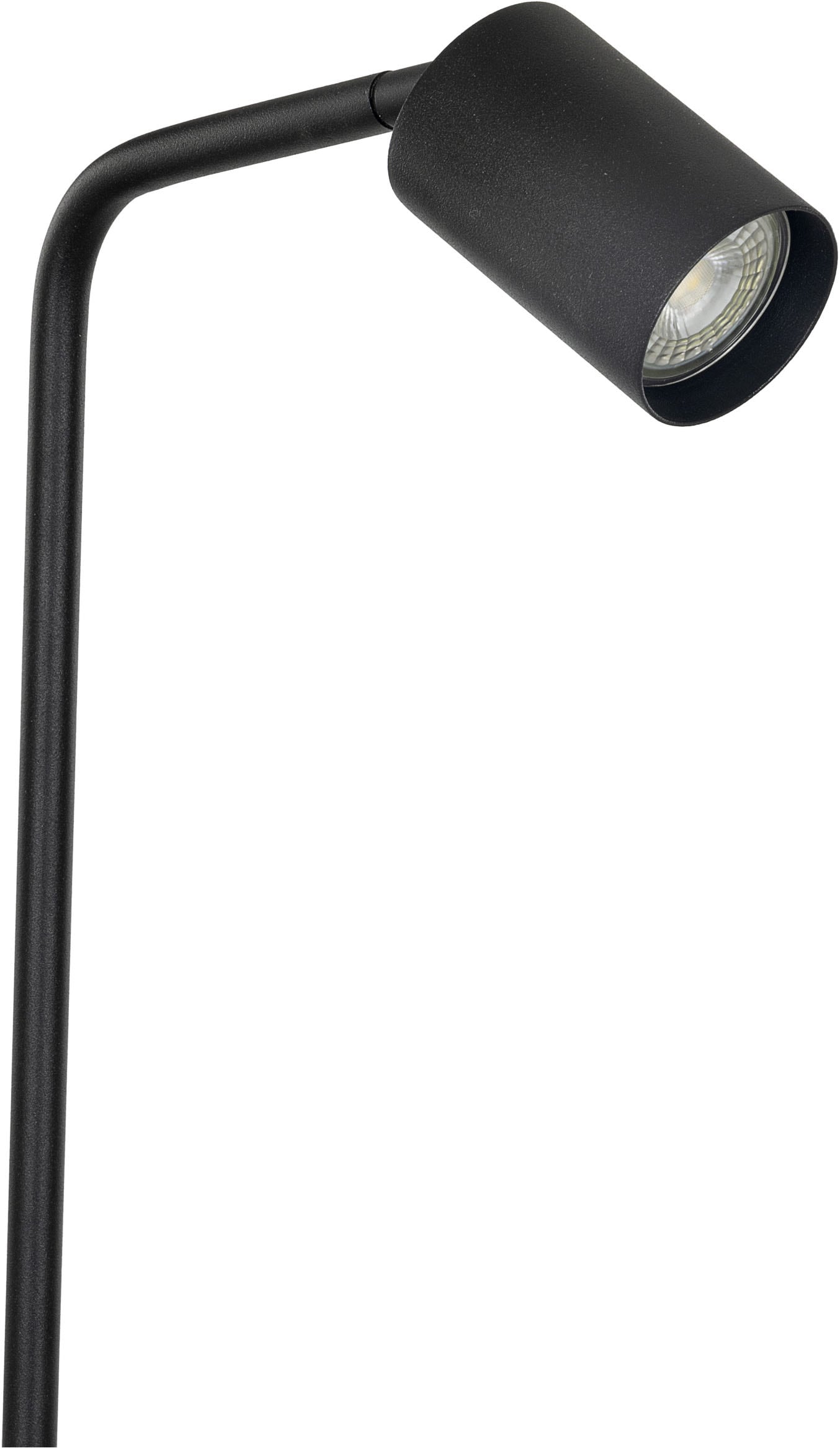 EGLO Stehlampe »RIGOMAGNO Stehlampe - Stahl - GU10 - 1X5W - IP20« GU10 1 Stk. Standleuchte, Leselampe, Wohzimmer, Schlafzimmer, L26,5 x B23 x H151cm