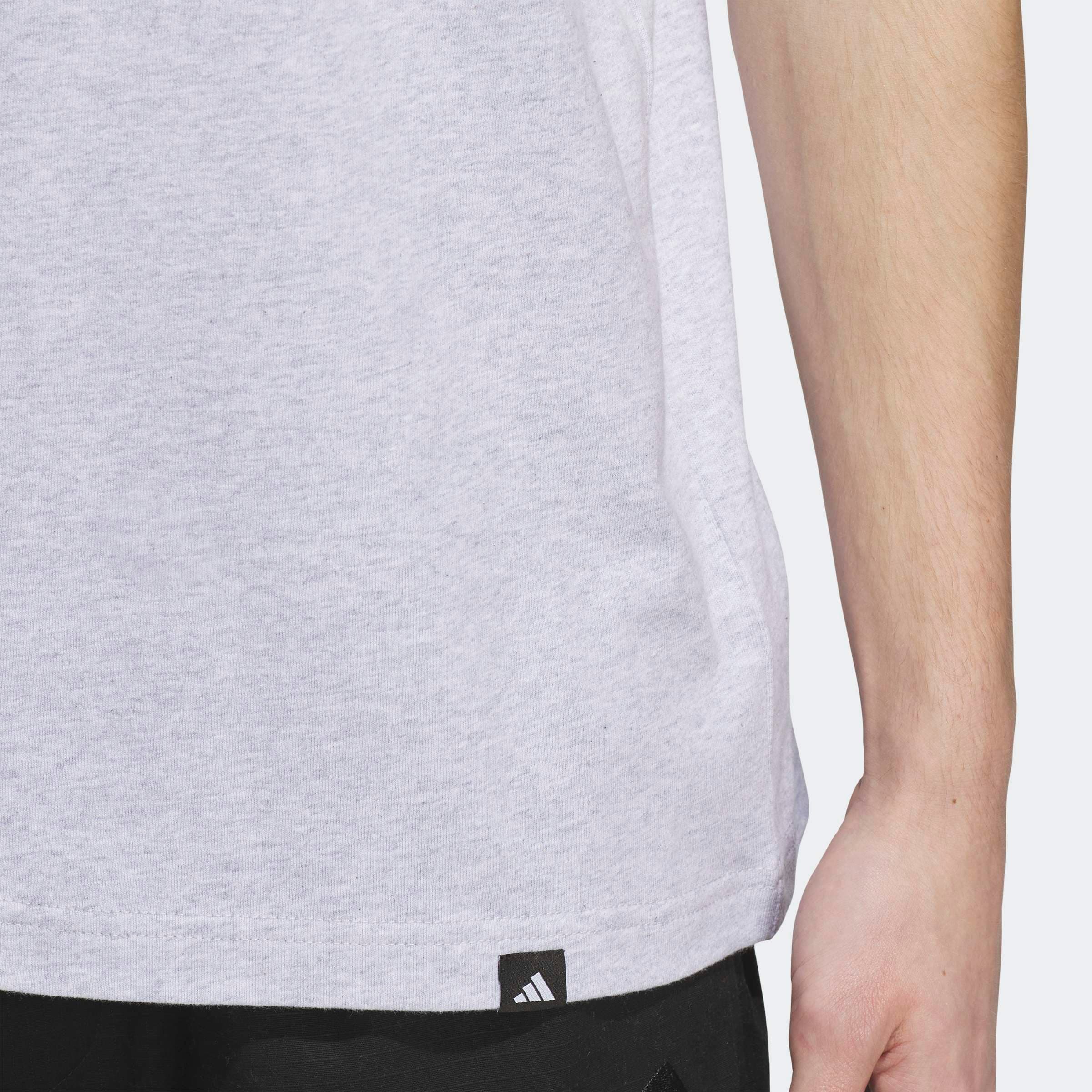 adidas Sportswear T-Shirt »M LUX CLR HTH T« mit Rundhalsausschnitt, aus Baumwolle