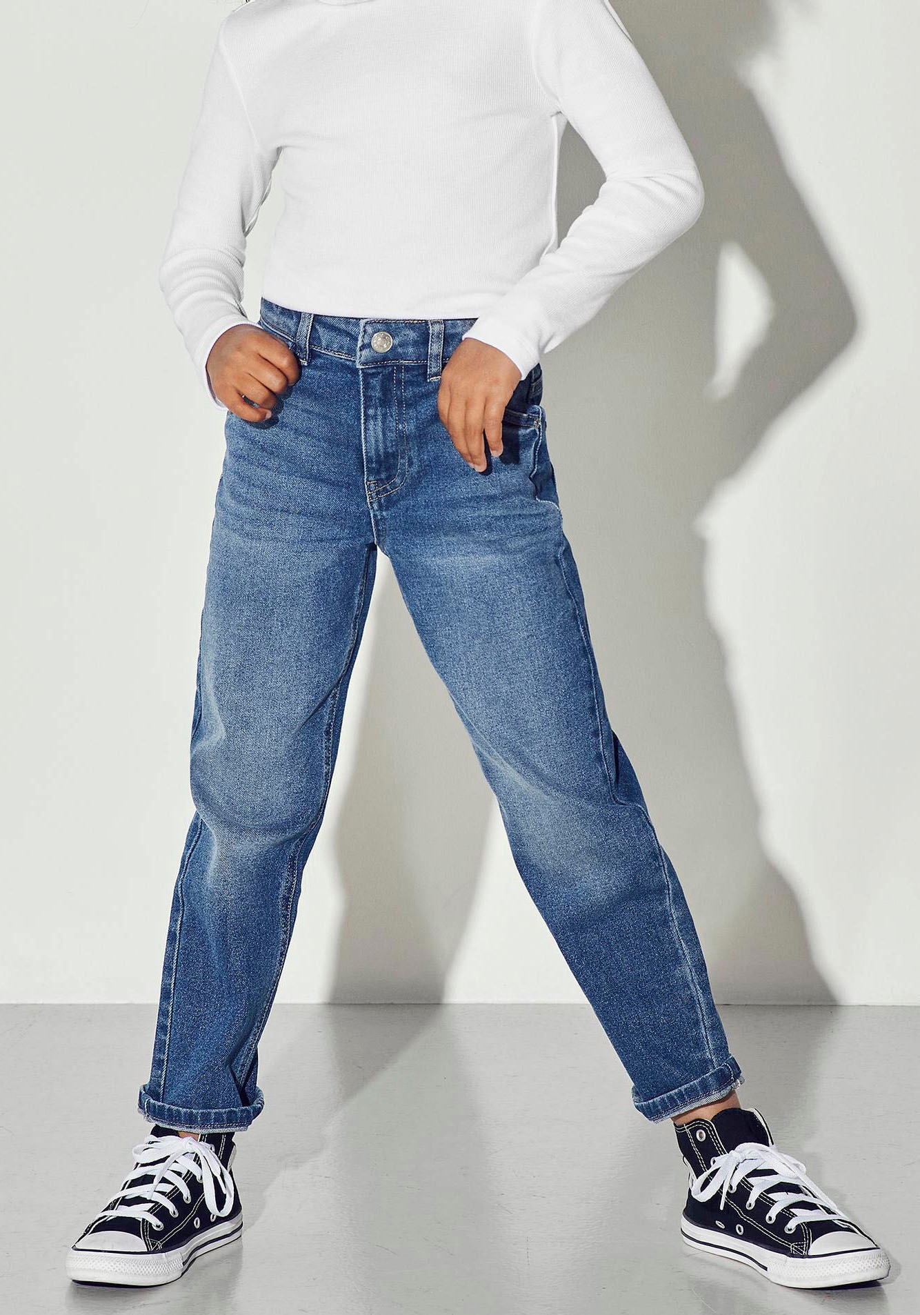 Regular-fit-Jeans »Girls Oregon« OTTO Mädchen Kleidung Hosen & Jeans Jeans Straight Jeans 