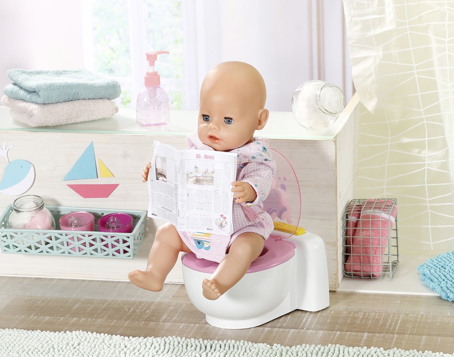 Baby Born Puppen Toilette »Bath«, mit Sound