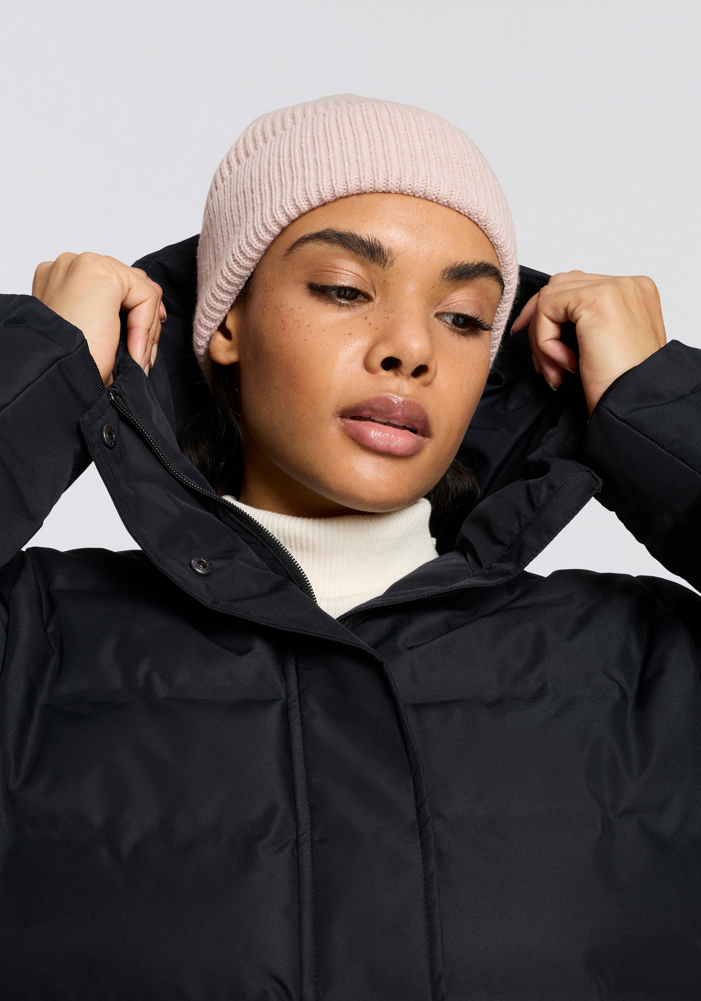 CMP Steppjacke »WOMAN JACKET FIX HOOD« mit Kapuze mit fester Kapuze, wärmend, winddicht, wasserabweisend, Übergangsjacke