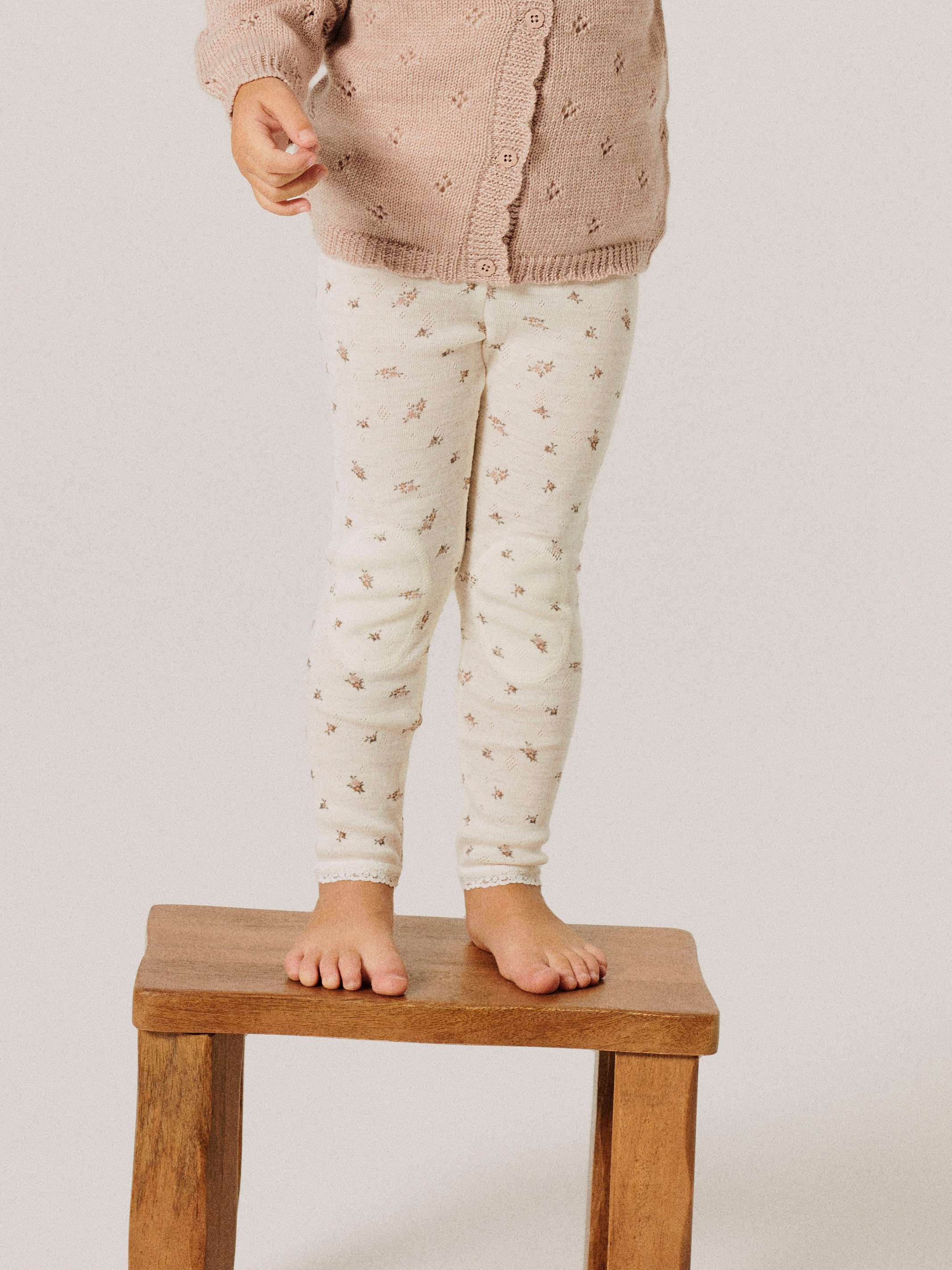 Name It Leggings »NMFWANG WOOL NEEDLE LEGGING NOOS«, aus reiner Merinowolle
