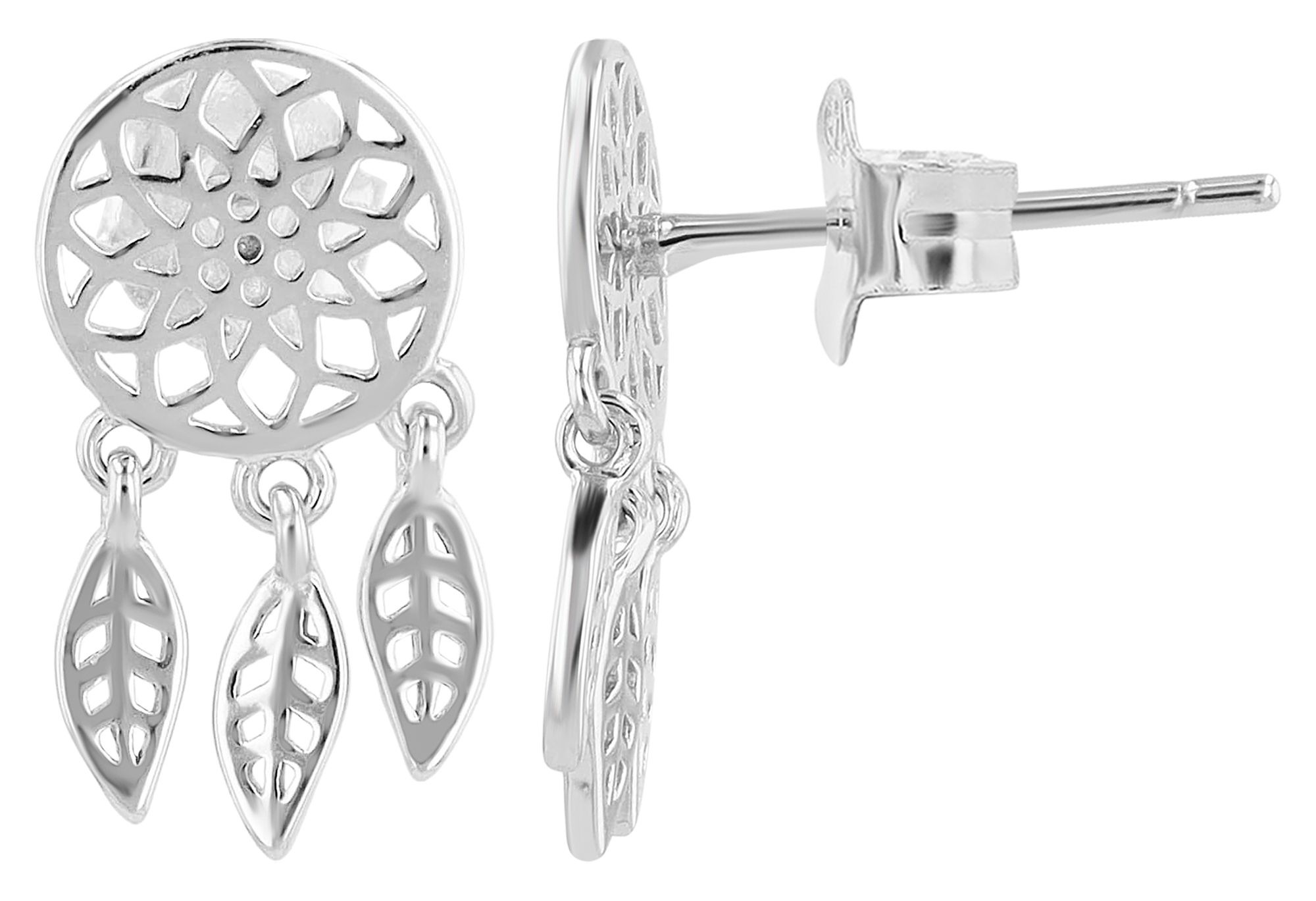 Adelia´s Paar Ohrstecker »Damen Ohrringe ¿ Ohrstecker aus 925 Silber«