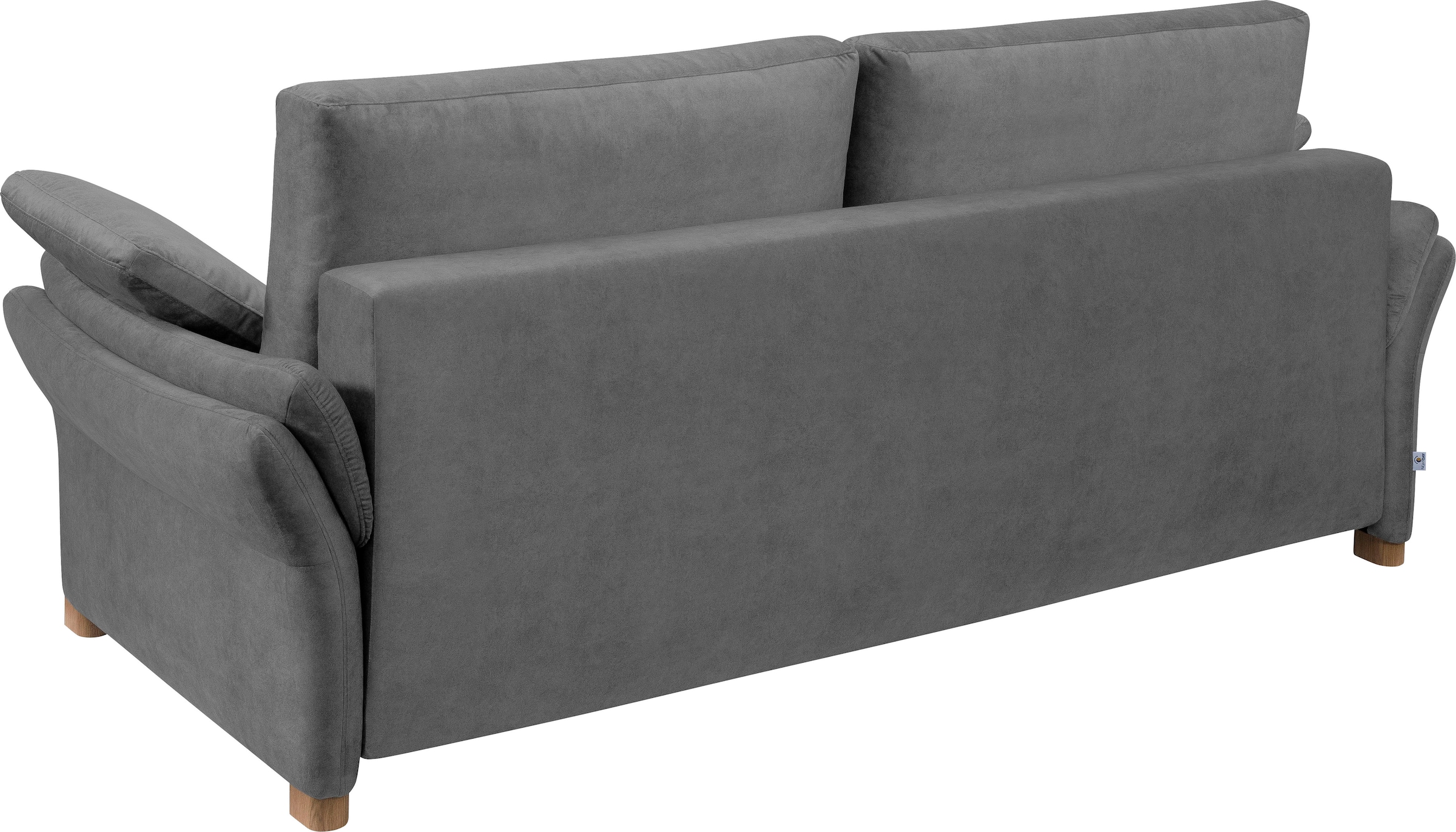 exxpo - sofa fashion 3-Sitzer »Kentt hochwertiger Sitzaufbau für hohen Sitzkomfort, bequeme Armlehnen«, inkl. Boxspring/Federkern-Polsterung, Bettfunktion und Bettkasten