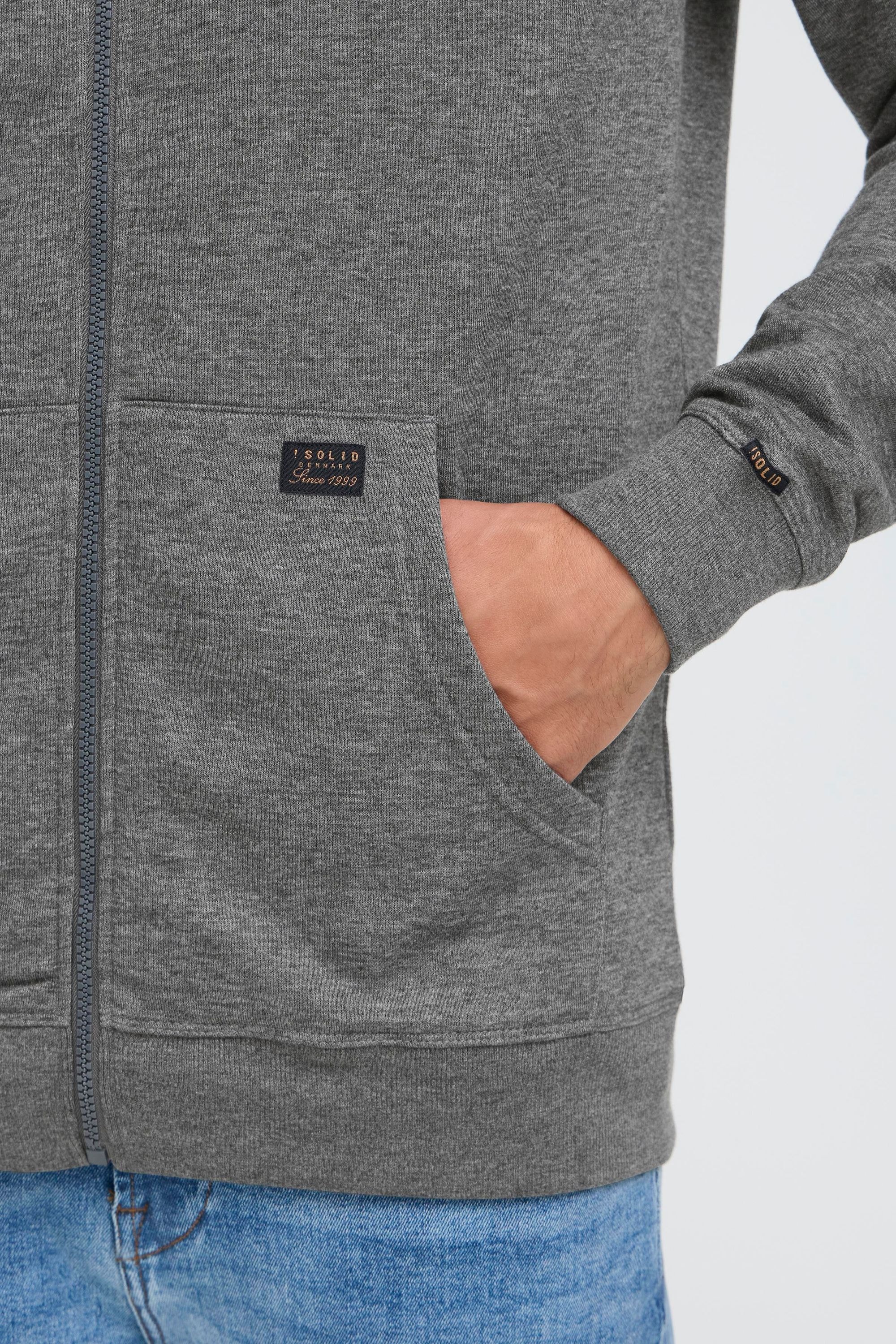 !Solid Kapuzensweatjacke »Kapuzenfleecejacke SDAUPO«