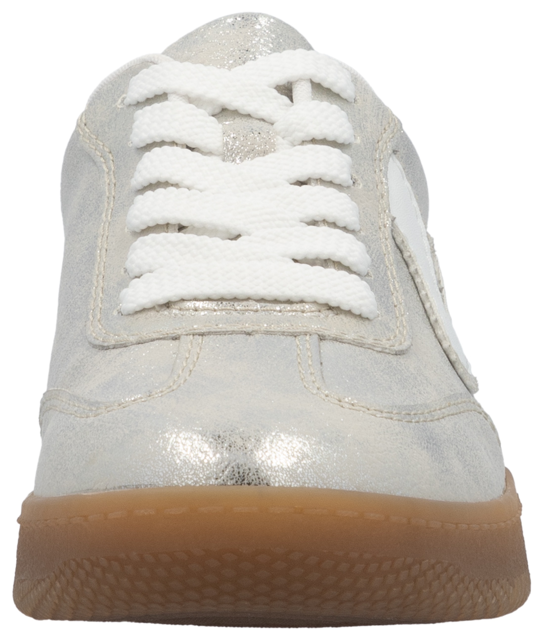 RIEKER Sport Plateausneaker, Freizeitschuh, Halbschuh, Schnürschuh in veganer Verarbeitung