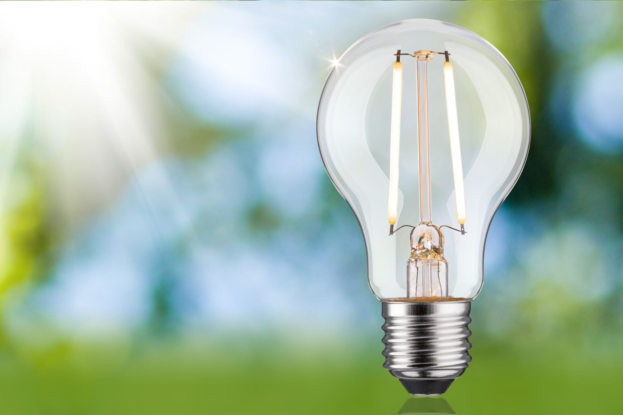 Paulmann LED-Leuchtmittel »Eco-Line AGL 470lm 2,5W 3000K klar 230V« E27 1 Stk. Warmweiß