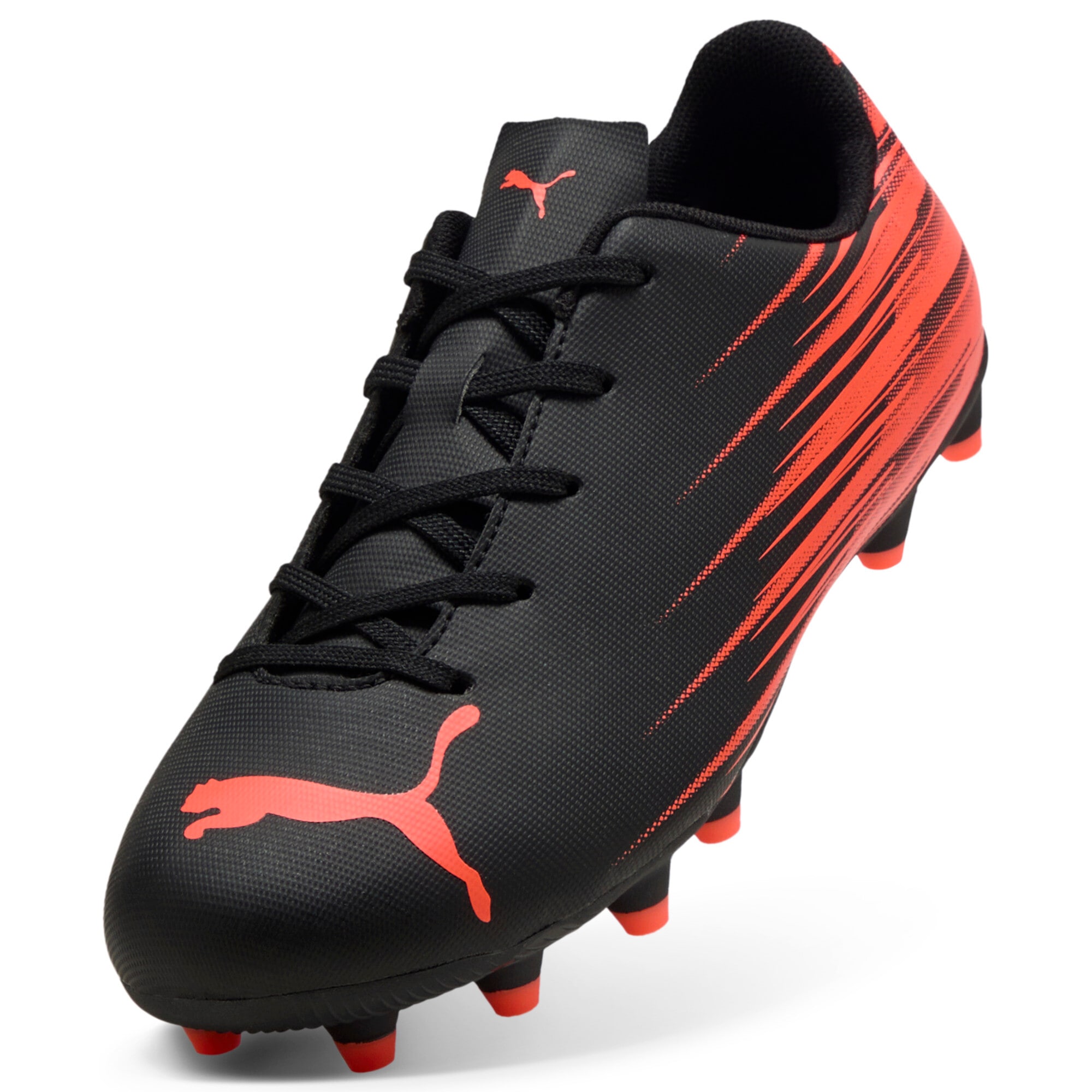 PUMA Fußballschuh »ATTACANTO II FGAG JR«  mit Nockenprofil für Rasen- und Kunstrasenplätze, mit Schnürung