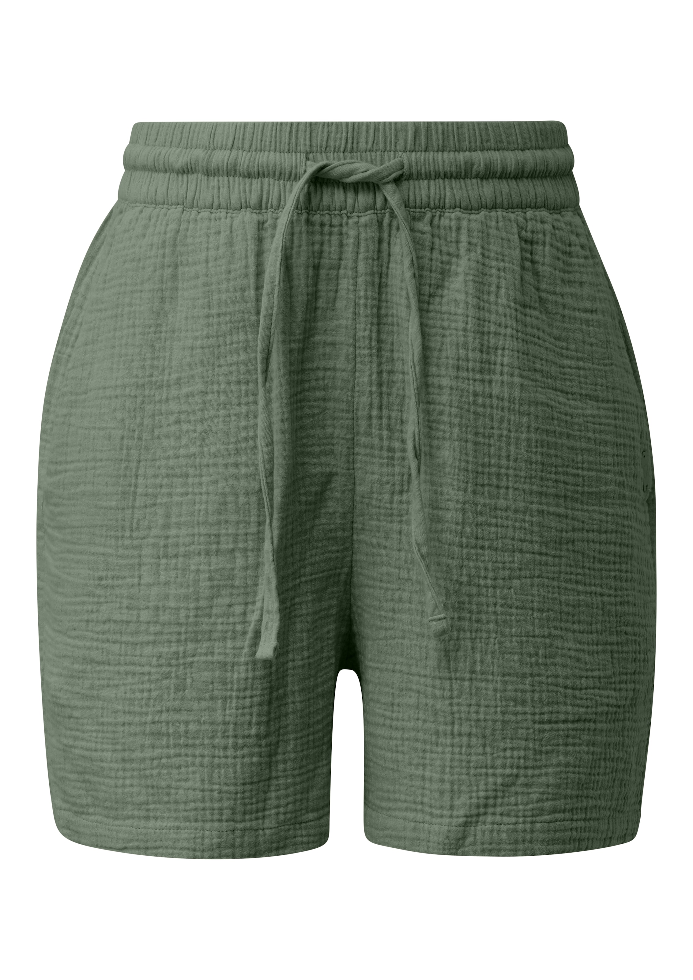 QS Shorts  Musslin Sommer-Shirts mit elastischem Bund
