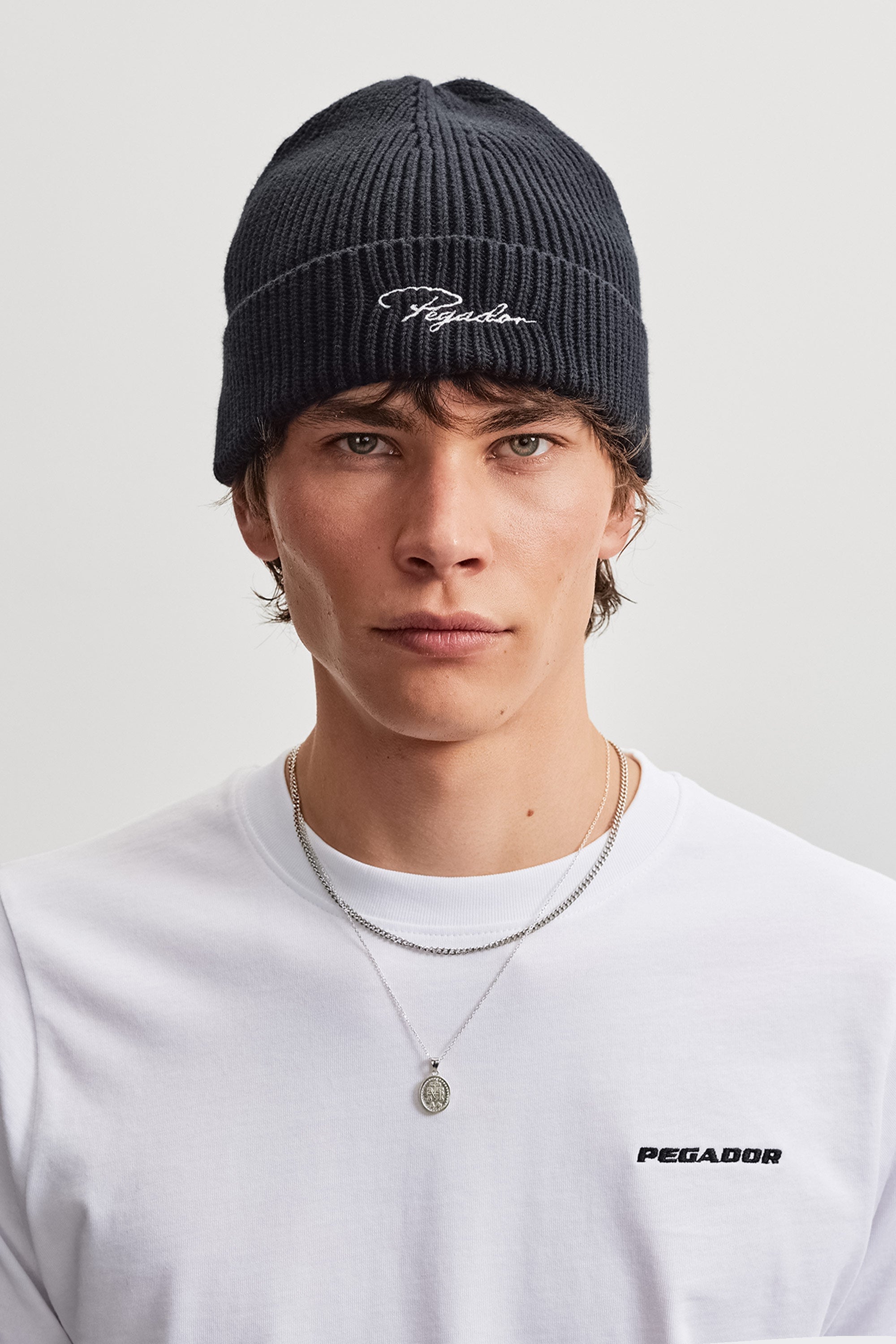 PEGADOR Beanie »Signar Heavy Knit Beanie« Baumwolle, regular fit