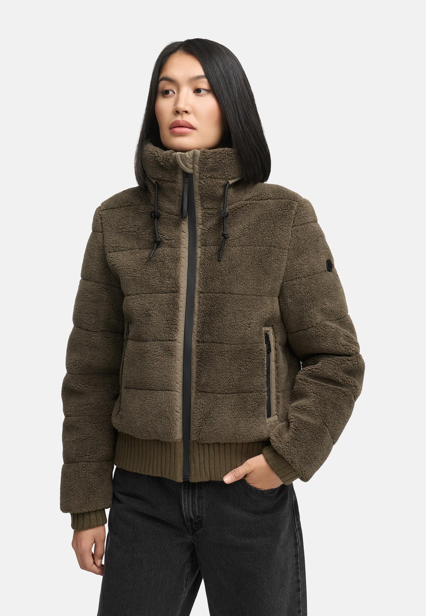 Navahoo Plüschjacke »Plüschjacke Schneepuder 14«