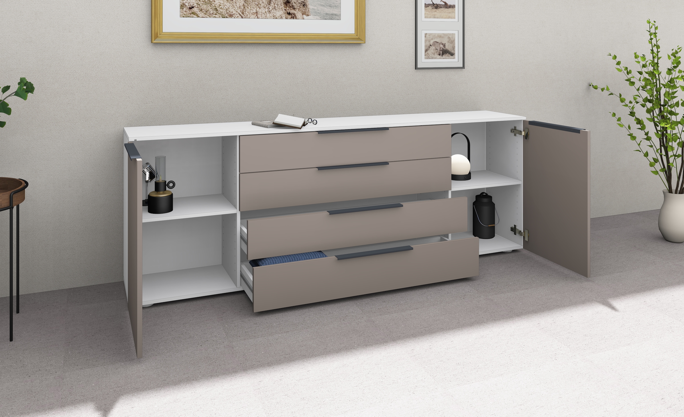 borchardt Möbel Sideboard »Tom«, Breite 200 cm