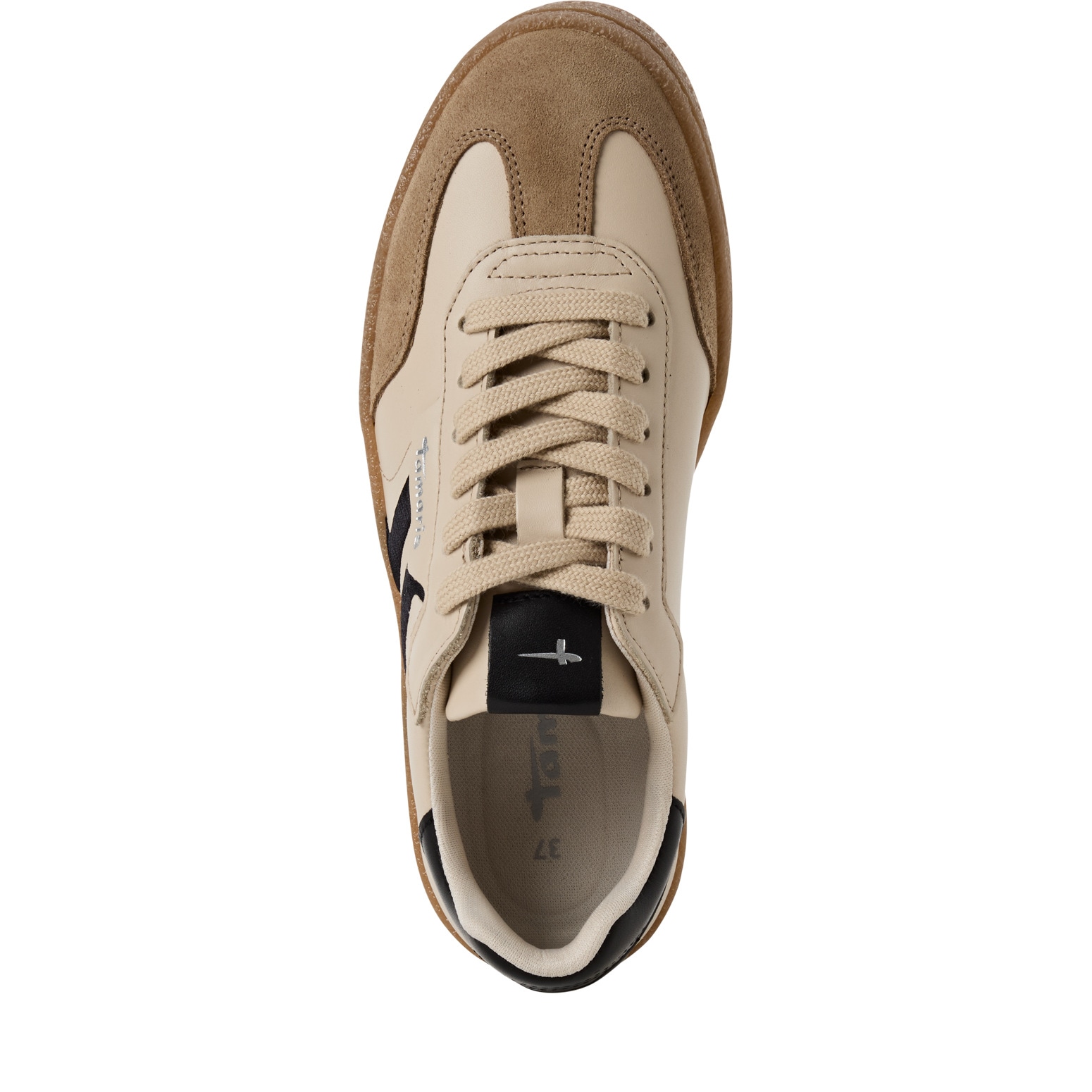 Tamaris Plateausneaker  Freizeitschuh, Halbschuh, Schnürschuh im Retro-Look