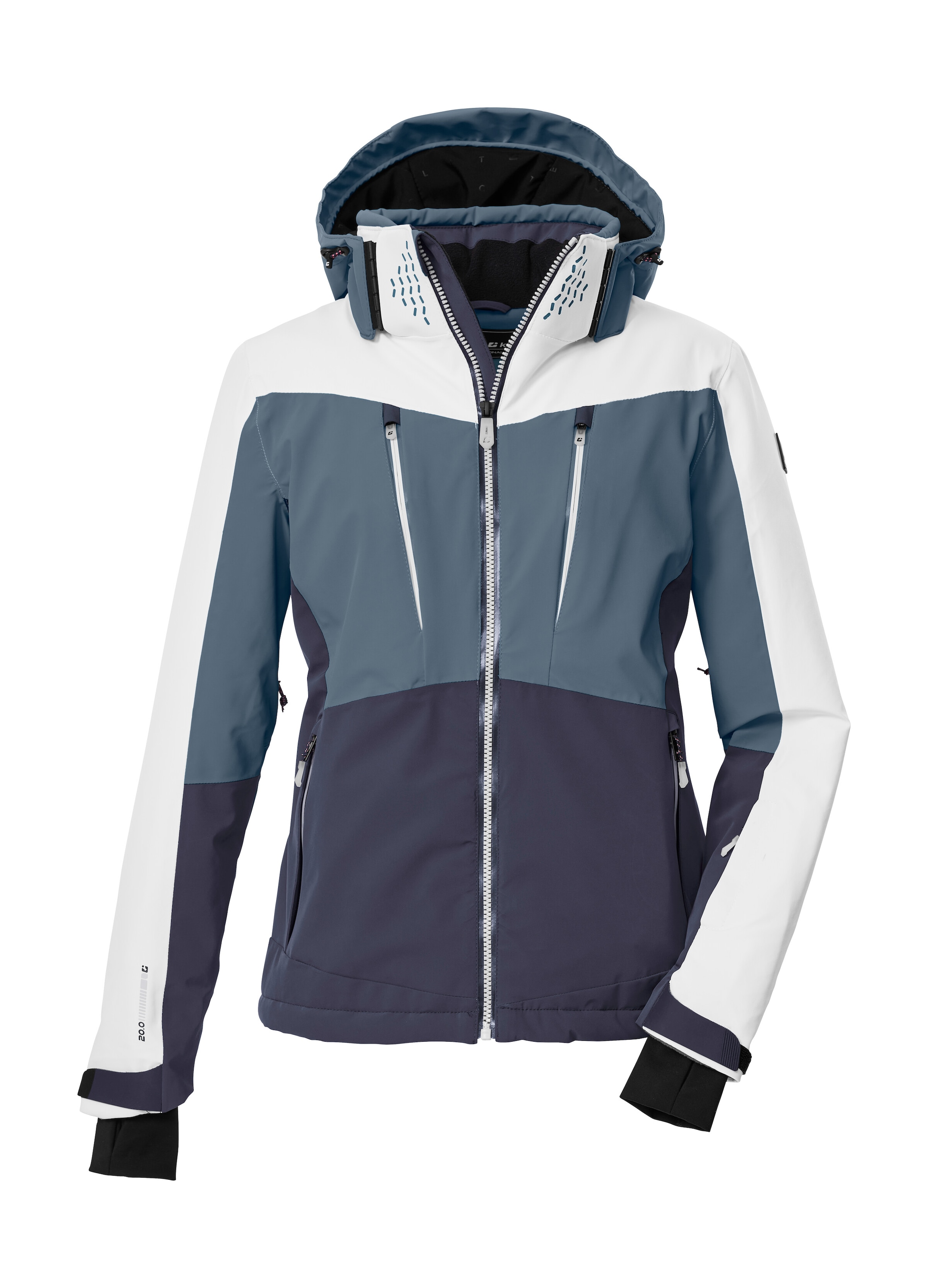 Killtec Skijacke »KSW 43 WMN SKI JCKT« Hochfunktionale Skijacke, wasserdicht, atmungsaktiv, 4-Wege-Stretch