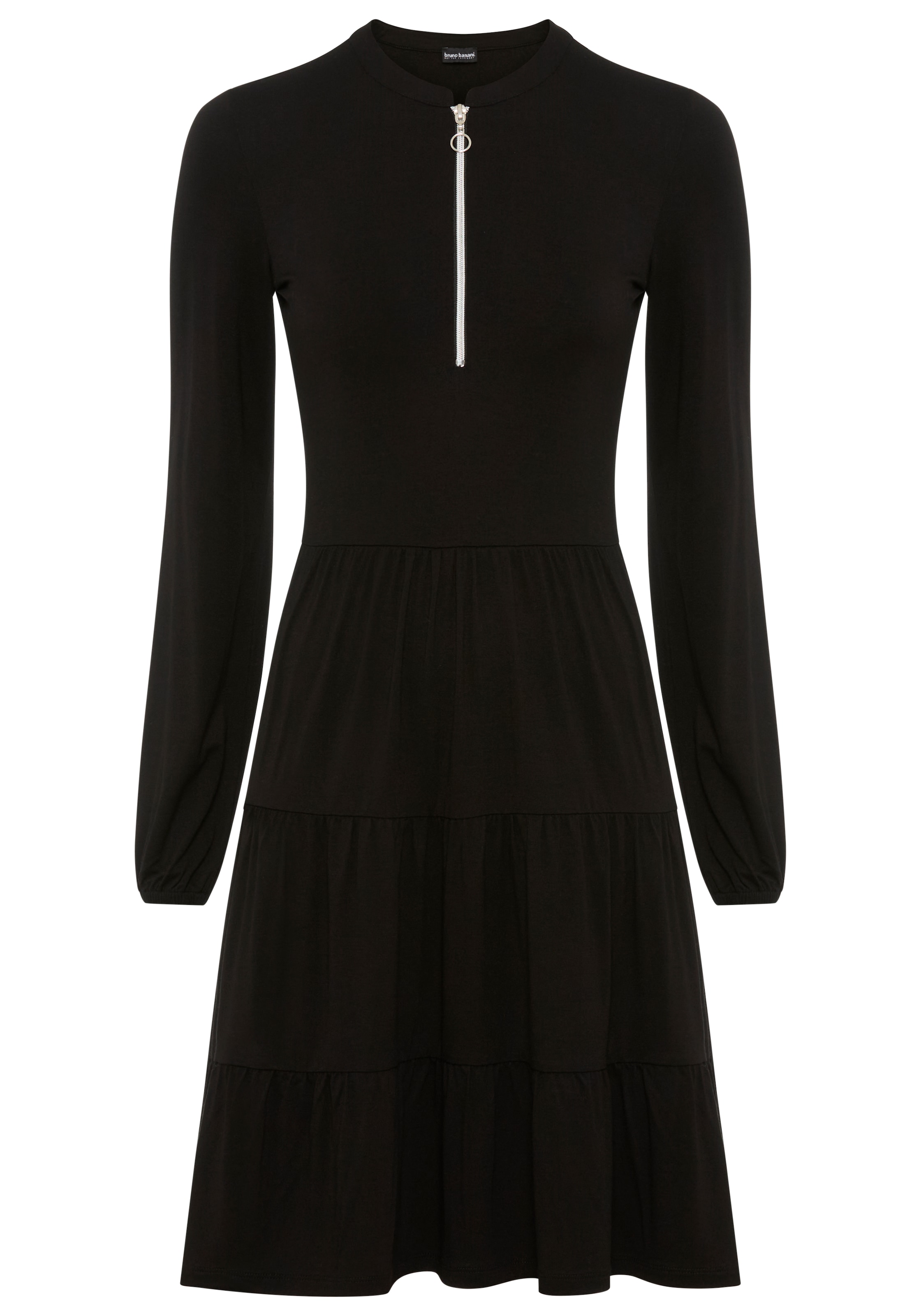 Bruno Banani Jerseykleid, mit tollem Reißverschluss-Detail - NEUE KOLLEKTION