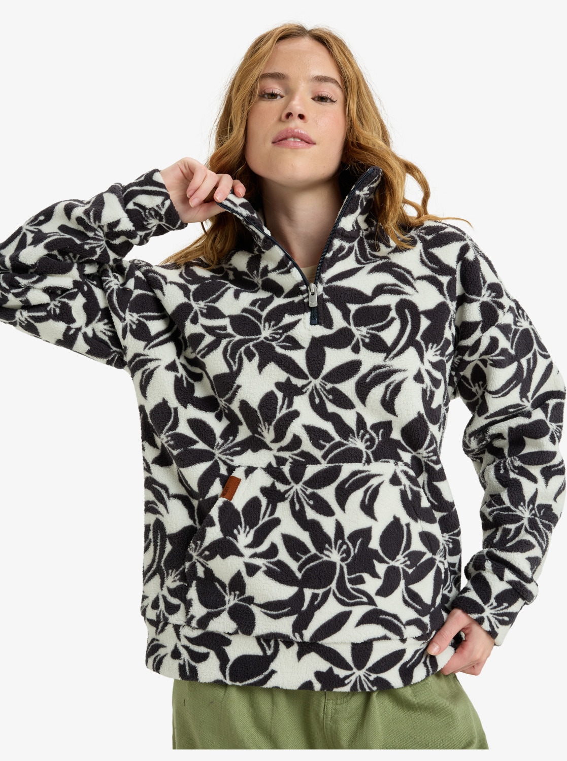 Roxy Strickfleece-Pullover »LIVE OUT LOUD« 1 Stk. tlg.