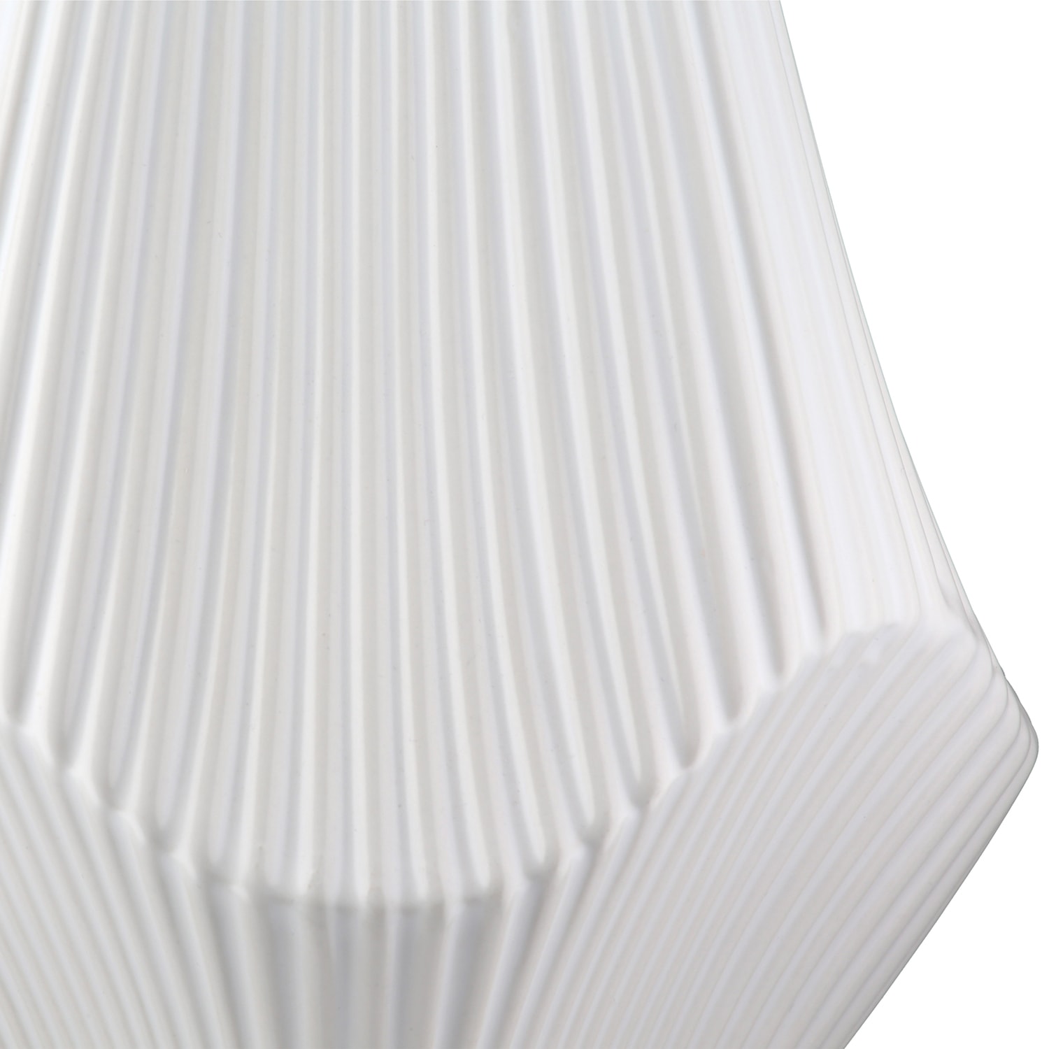GILDE Tischvase »Vase Lamellen H. 18,5 cm«, (1 St.)