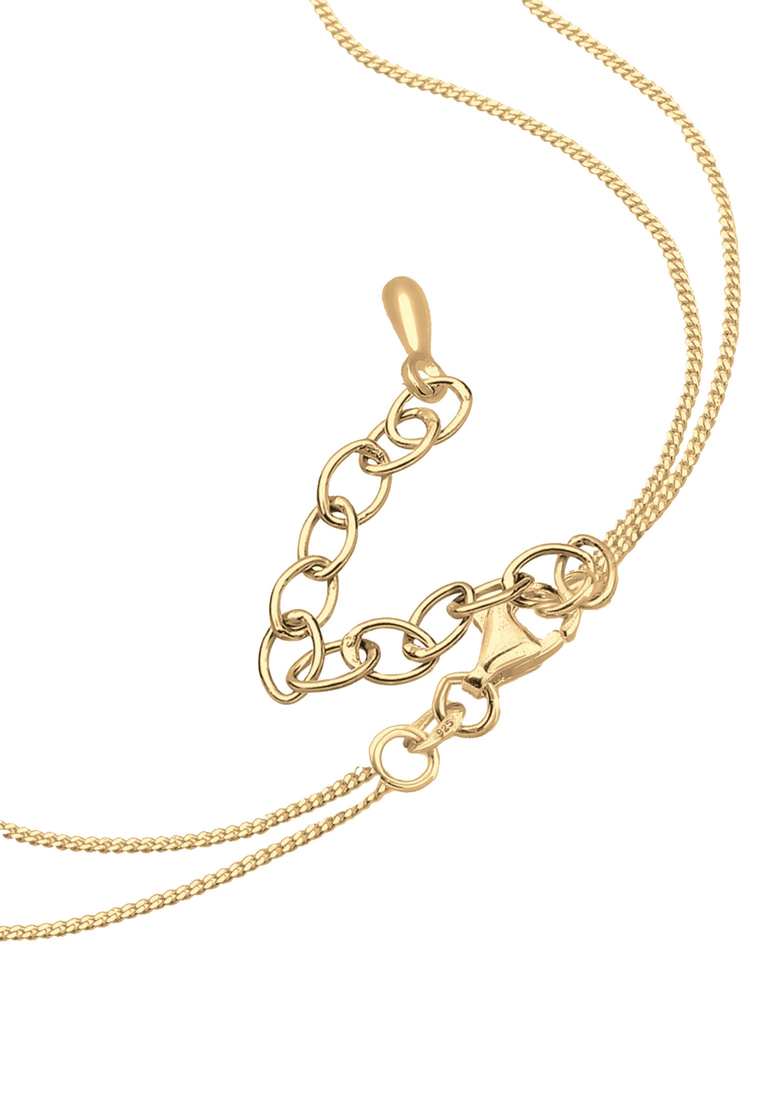 Elli Choker »Halskette Choker Y-Kette Dreieck 925 Silber«
