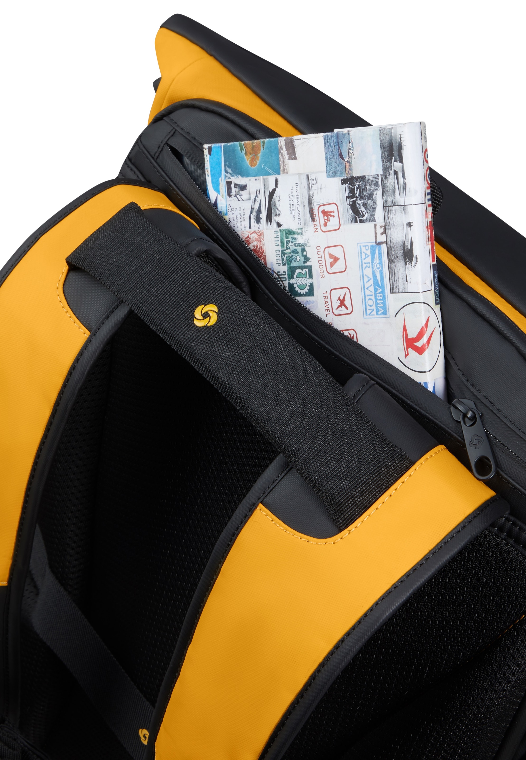 Samsonite Reiserucksack »ECODIVER L«, Freizeitrucksack Laptoprucksack Trolleyaufstecksystem Rolltop Backpack