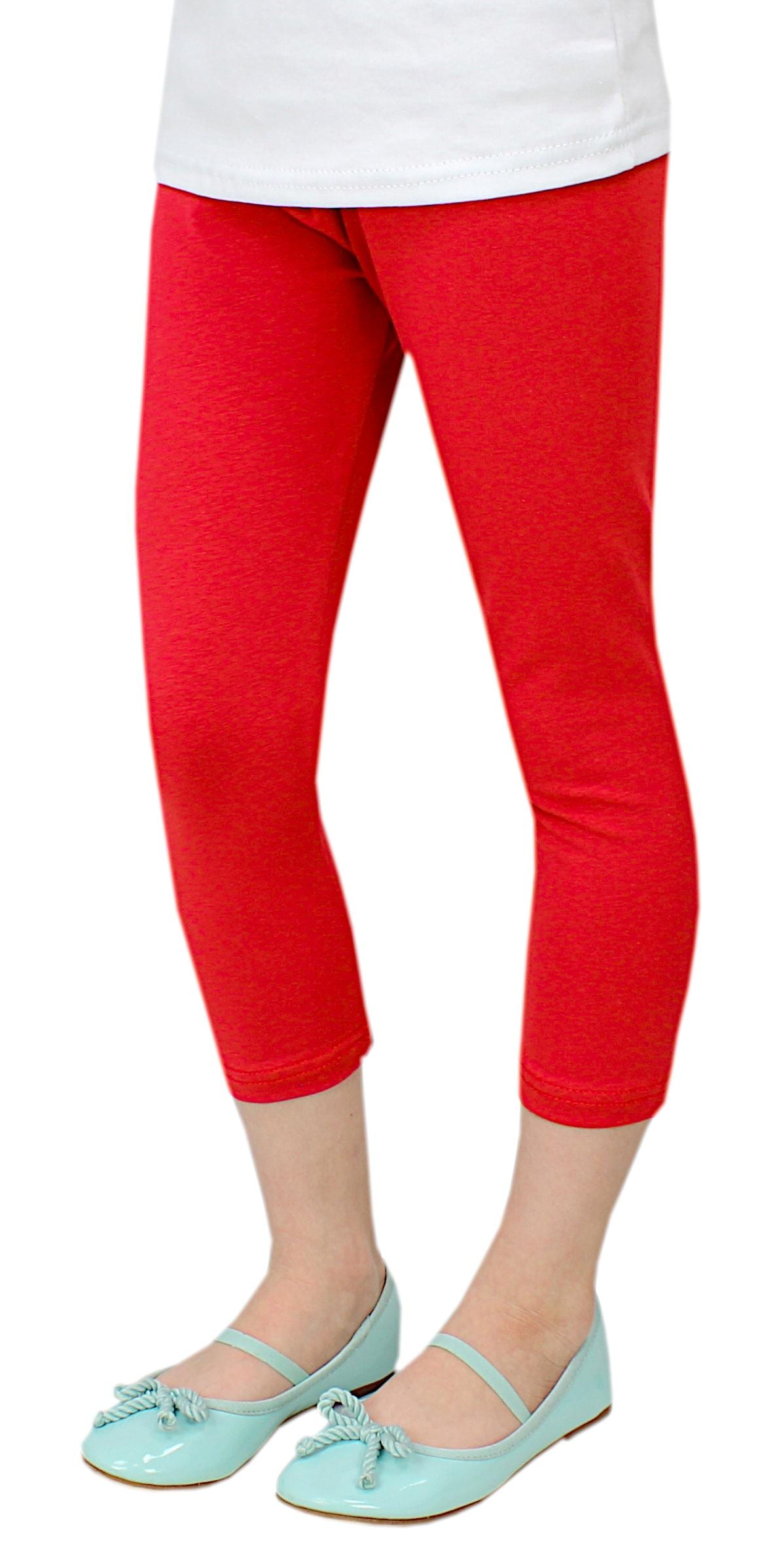 TupTam 3/4-Leggings »Leggings Mädchen Leggings 3/4 Capri Hose 3er Pack«