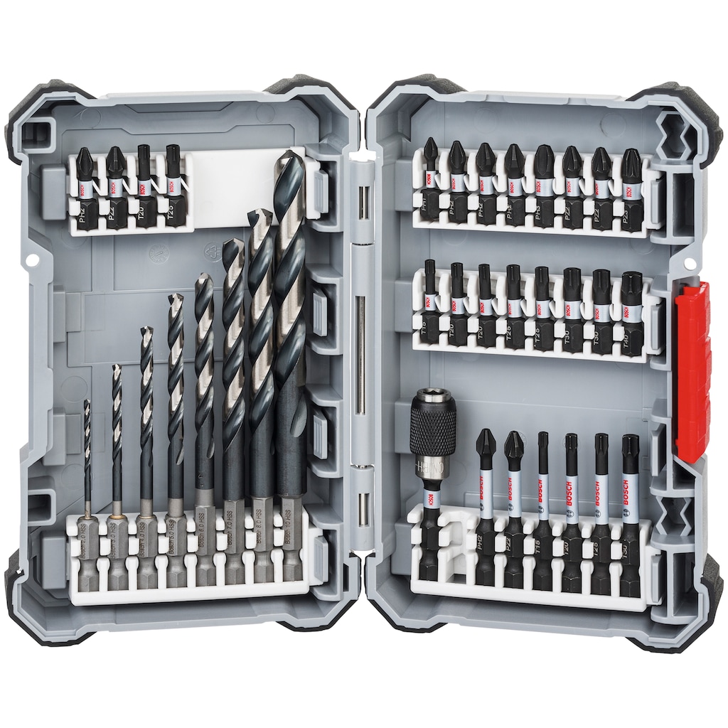 Bosch Professional Bohrer- und Bitset »Impact Control«, (35 St.)