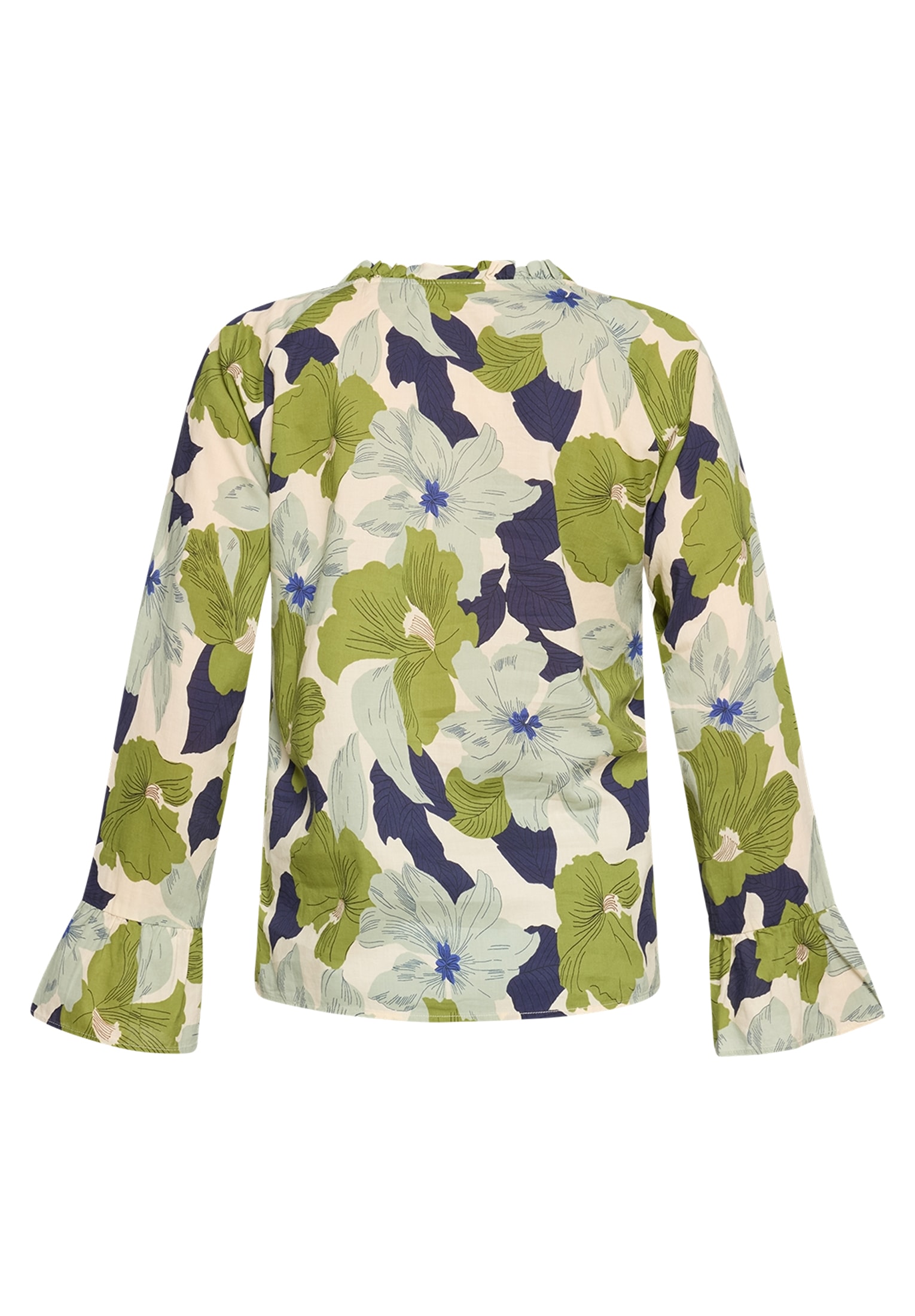 Cartoon Rüschenbluse »Rüschenbluse mit Muster«