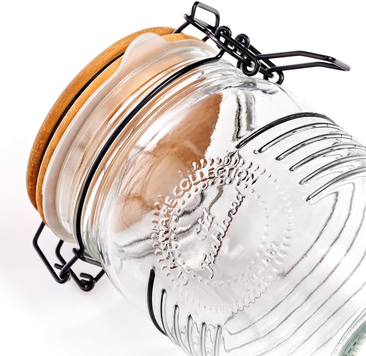 Zeller Present Vorratsglas, (Set, 3 tlg.)