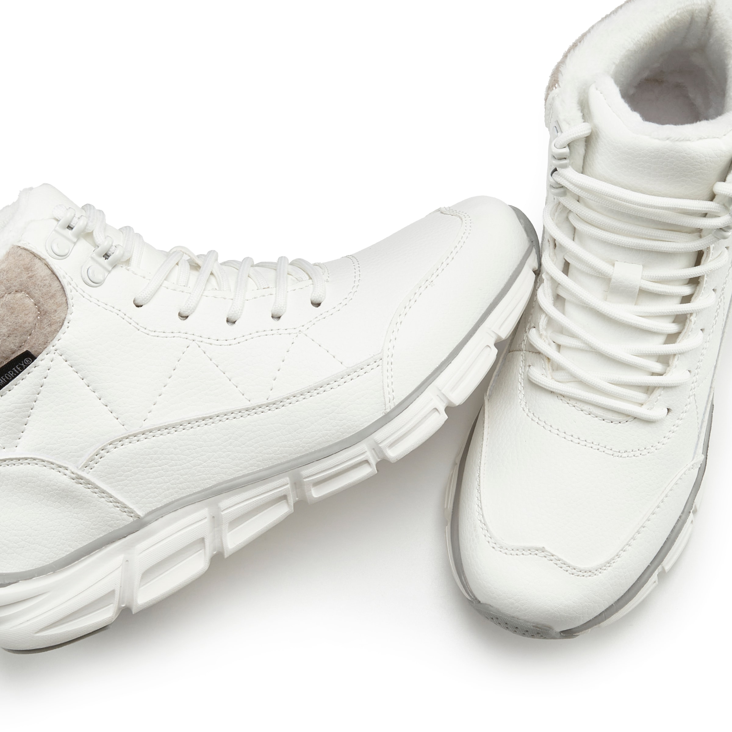 LASCANA Stiefelette »Outdoorstiefelette, Schnürschuh, Boots«, aus wasserabweisendem Material mit Warmfutter
